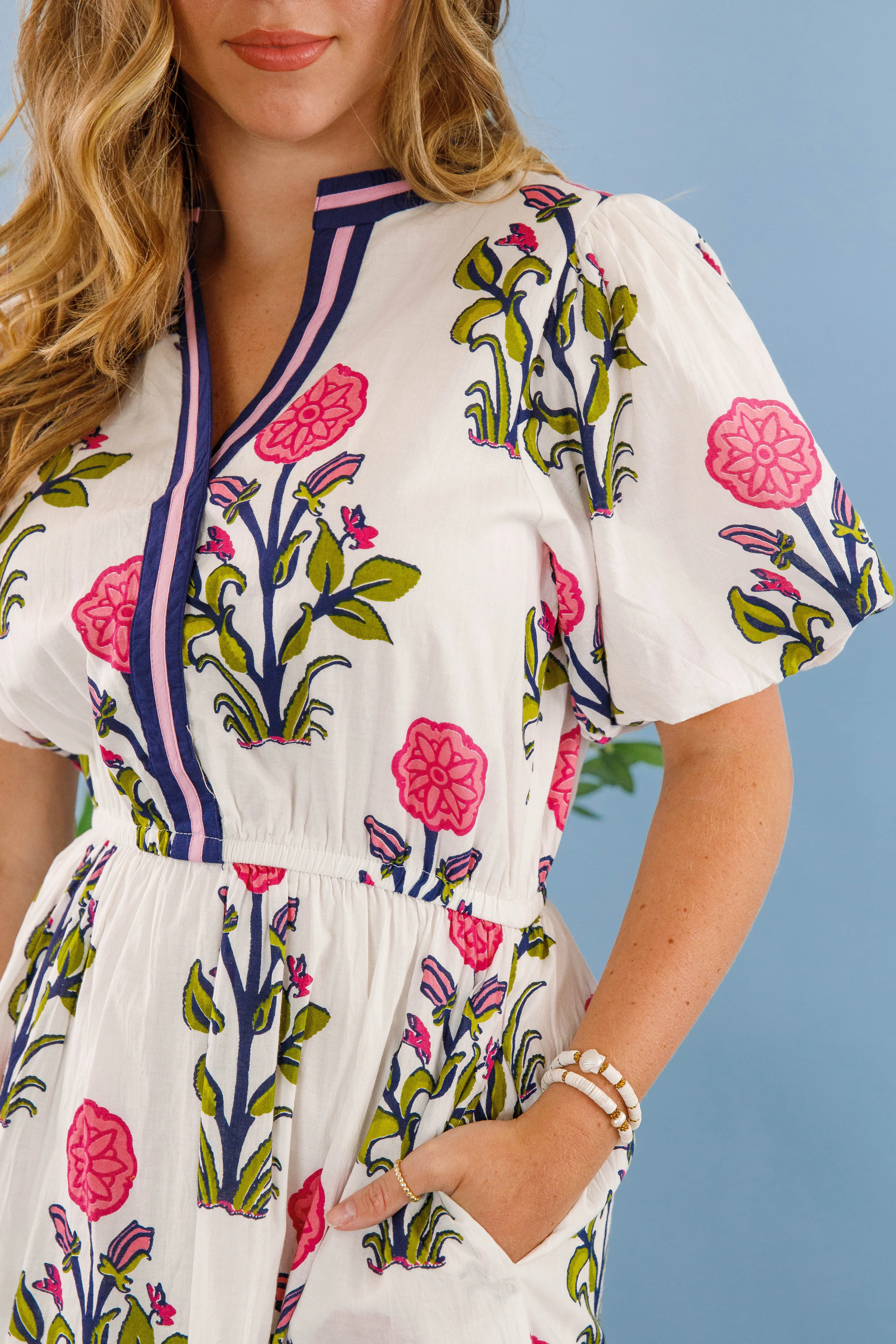 Bring Me Back To Life Midi Dress-White Style Option Breezy Mood