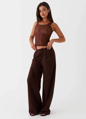 ReinforcedStitching Ravenscroft Suit Pants - Dark Chocolate