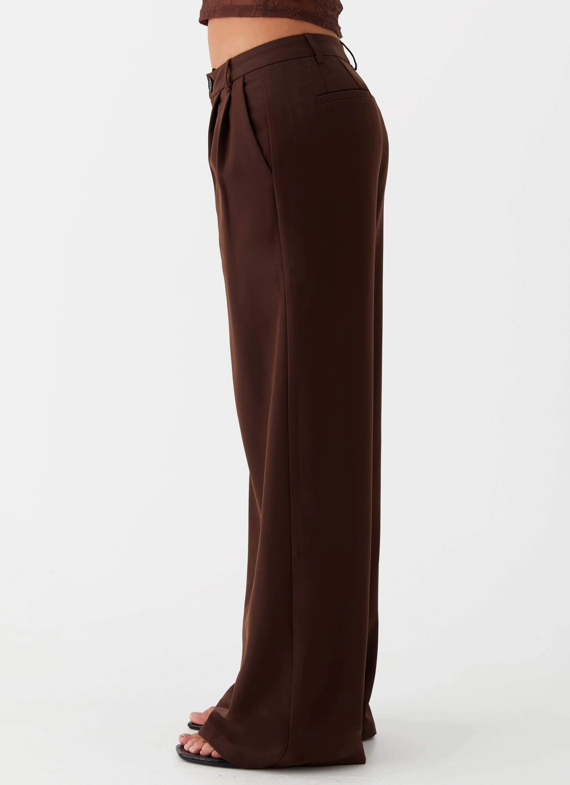 Trendy Cut Ravenscroft Suit Pants - Dark Chocolate
