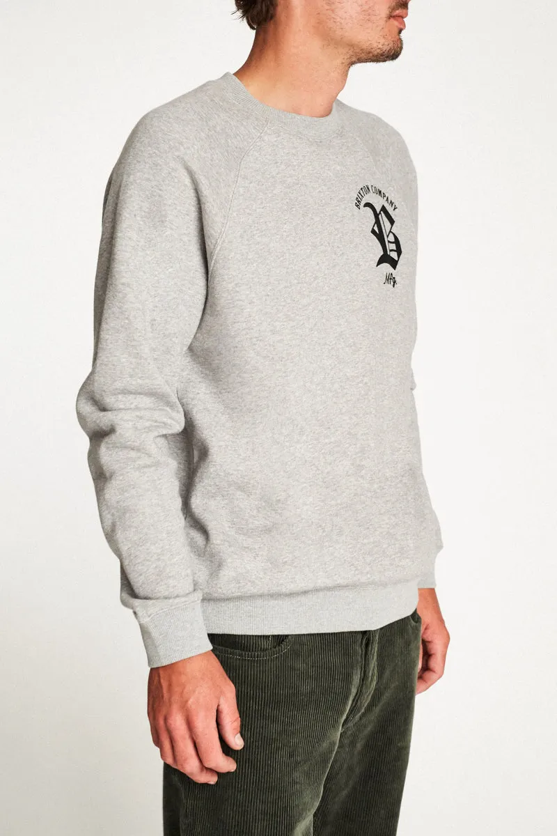 Rawson Crew Fleece - Heather Grey