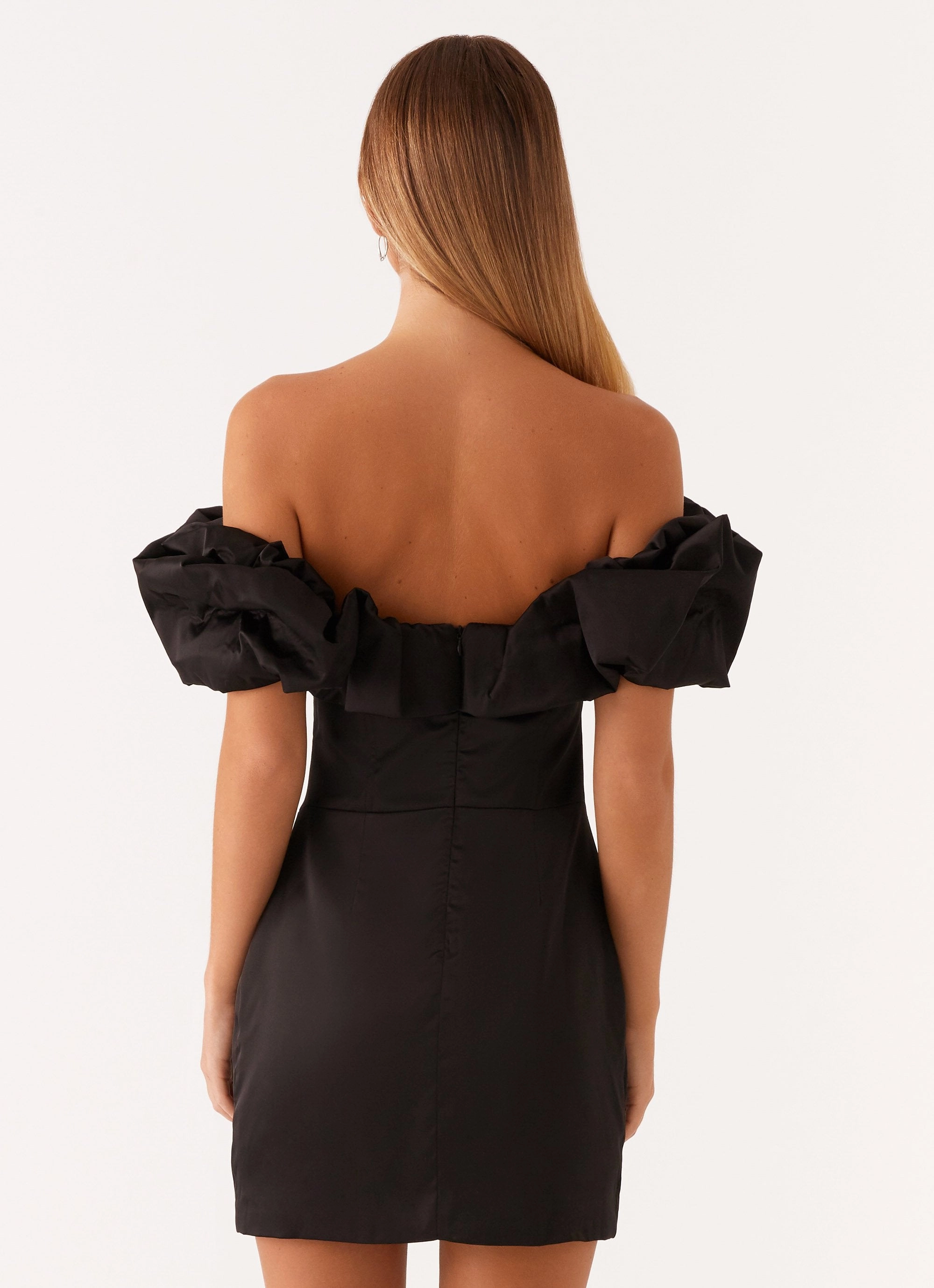 Read My Mind Mini Dress - Black Work Vibes