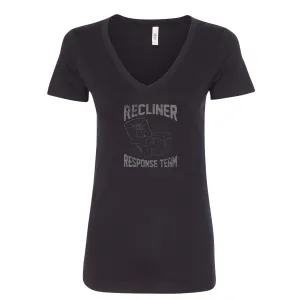 Recliner Response Team Women's V-Neck Shirt