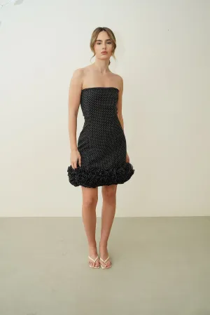 All Day Sable Chaud Dotted Dress
