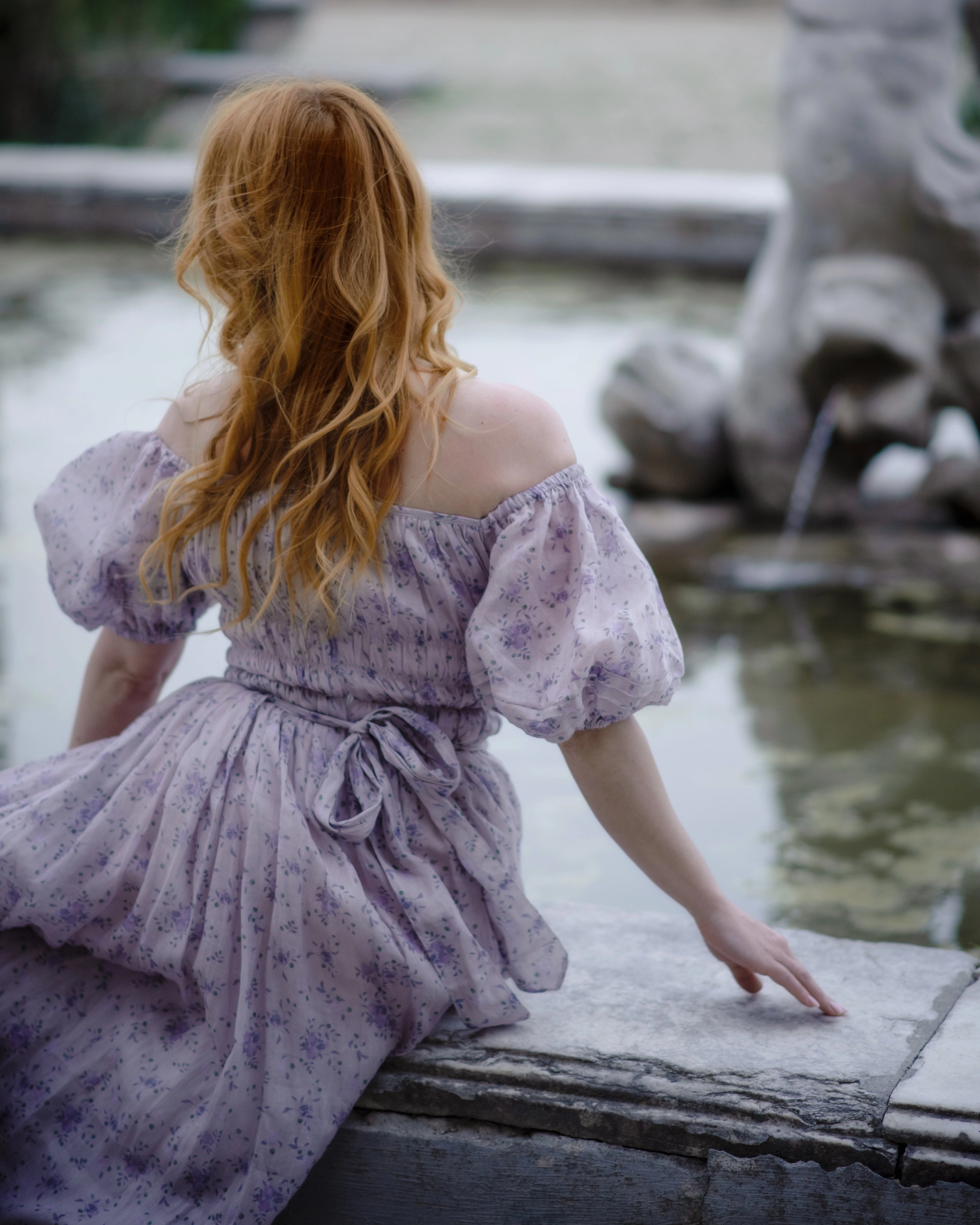 Weekend Wear Alice 19 | Floral linen dress