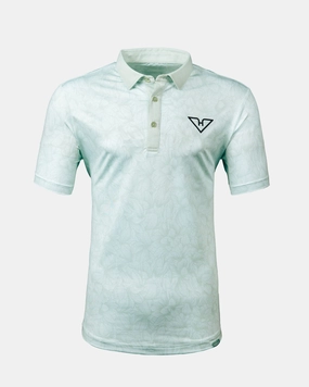 HyFlyers Magnolia Polo StretchKnit Wrinkle Free Weave