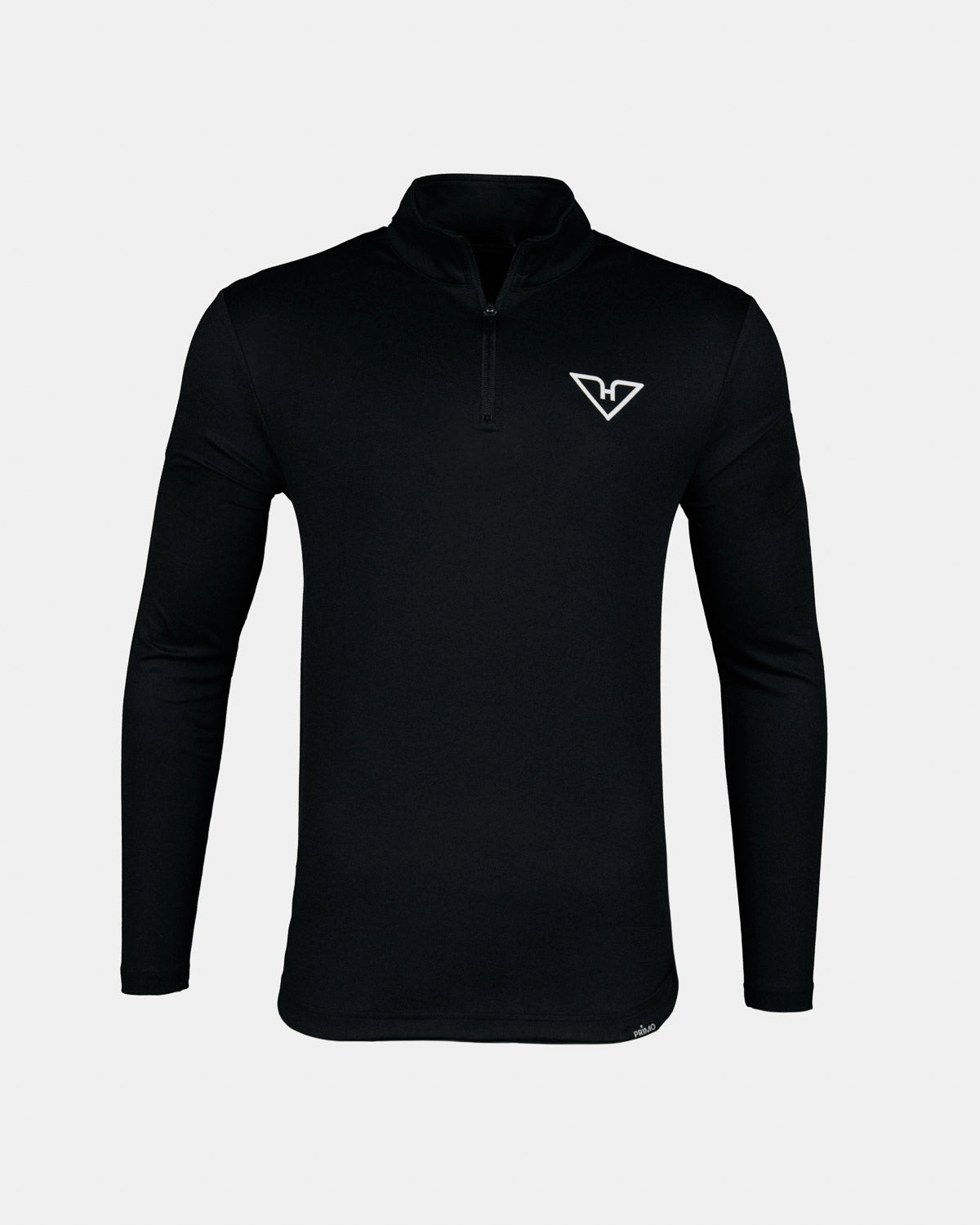 Black HyFlyers Quarter Zip Wide Shoulder Cut Fun Design