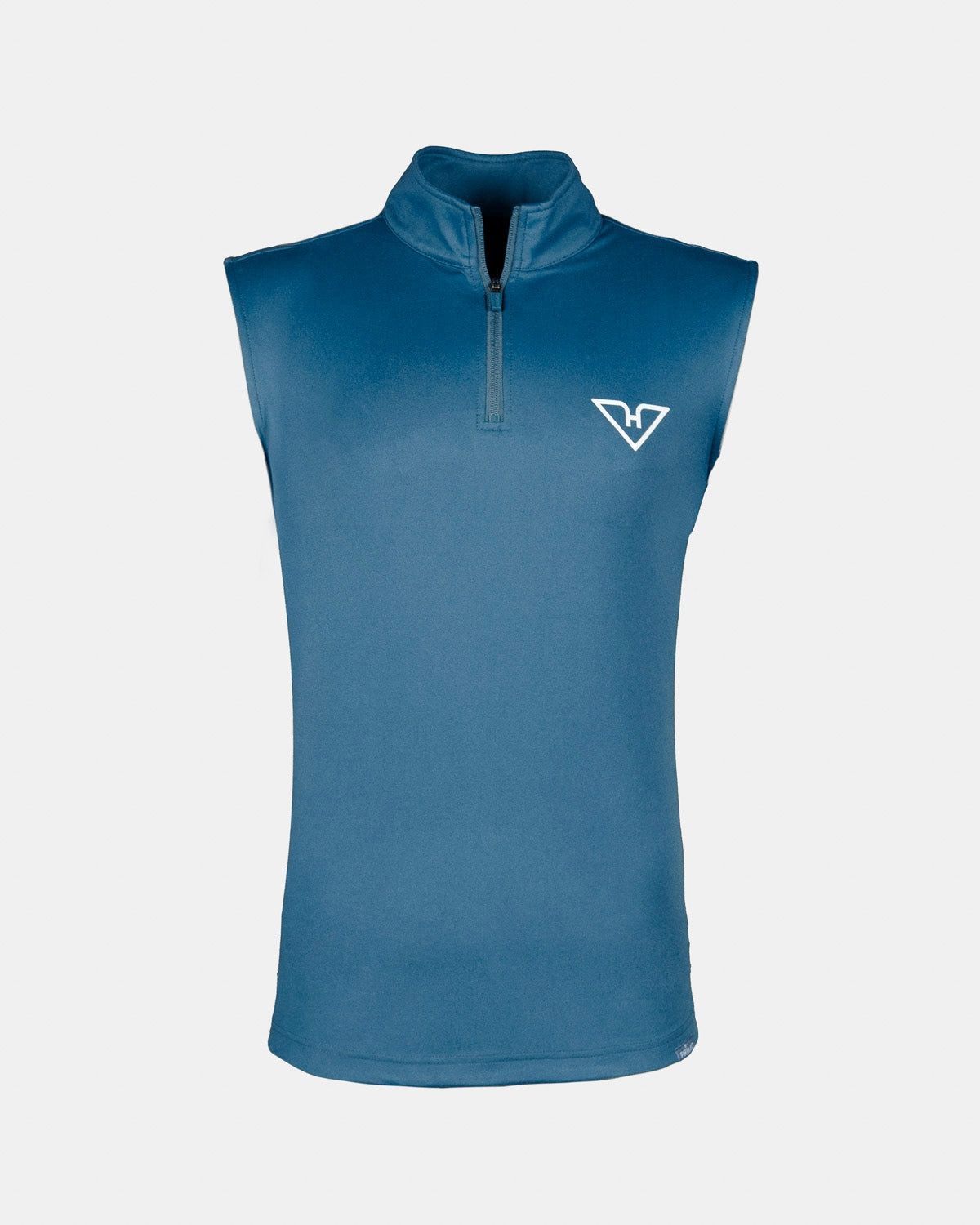 Light Fabric Eco Friendly Material Slate Blue HyFlyers Quarter Zip Vest