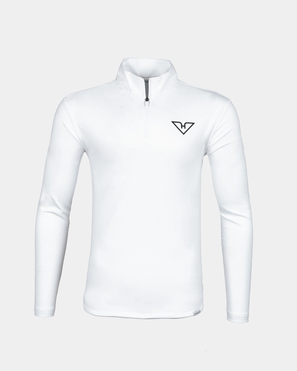 Hot Weather Everyday Comfort Fit White HyFlyers Quarter Zip