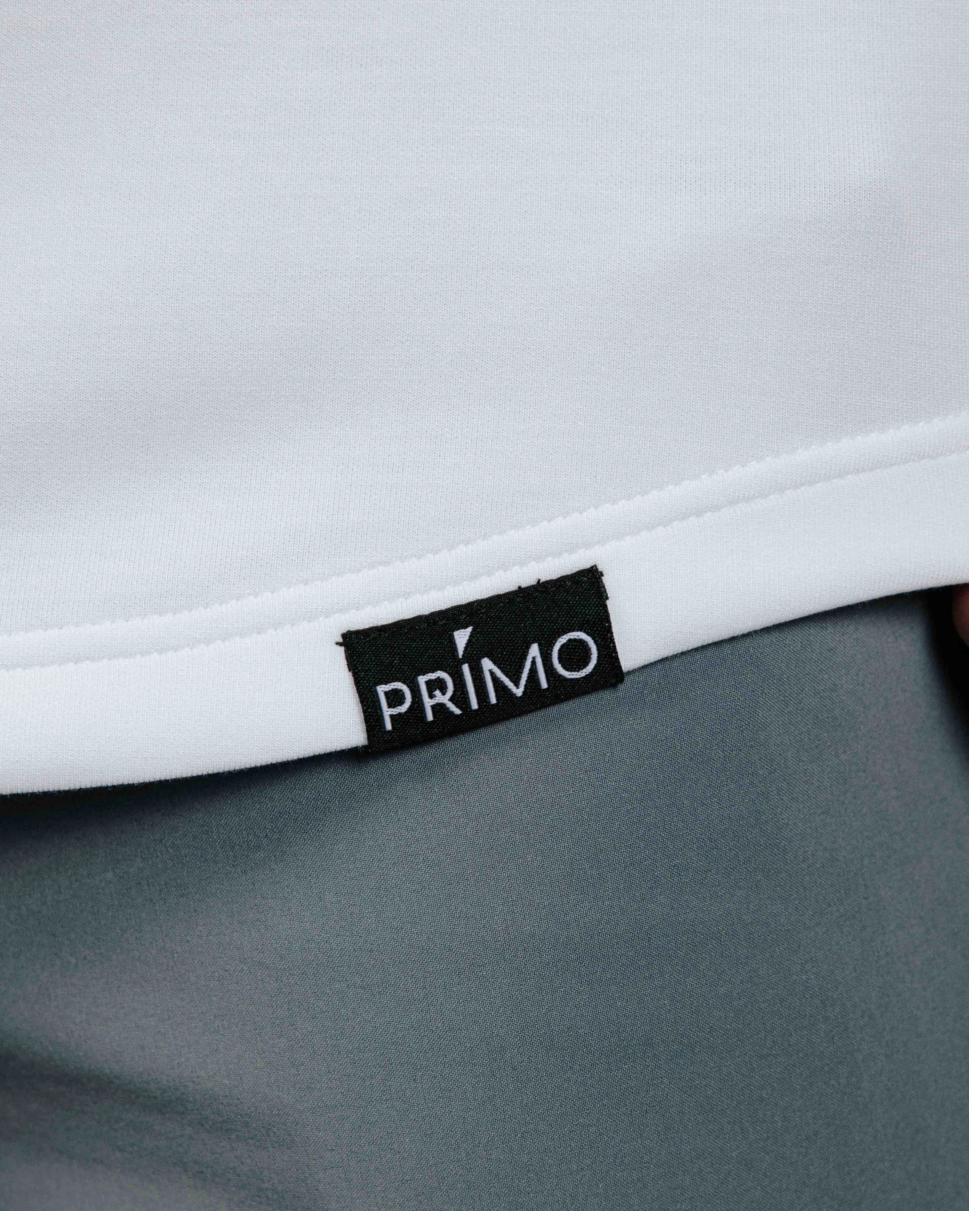 White Quarter Zip Vest Formal Tank