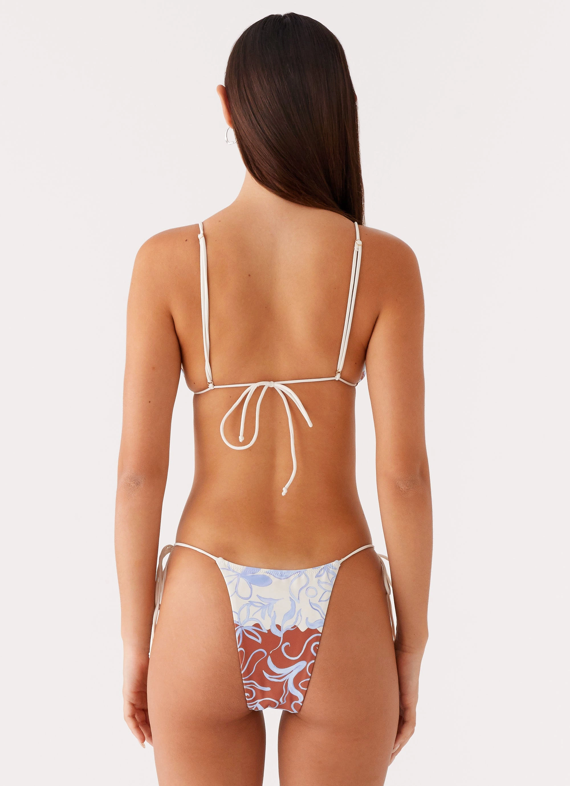 Ryland Bead Bikini Bottoms - Bloom Wave Print trade show