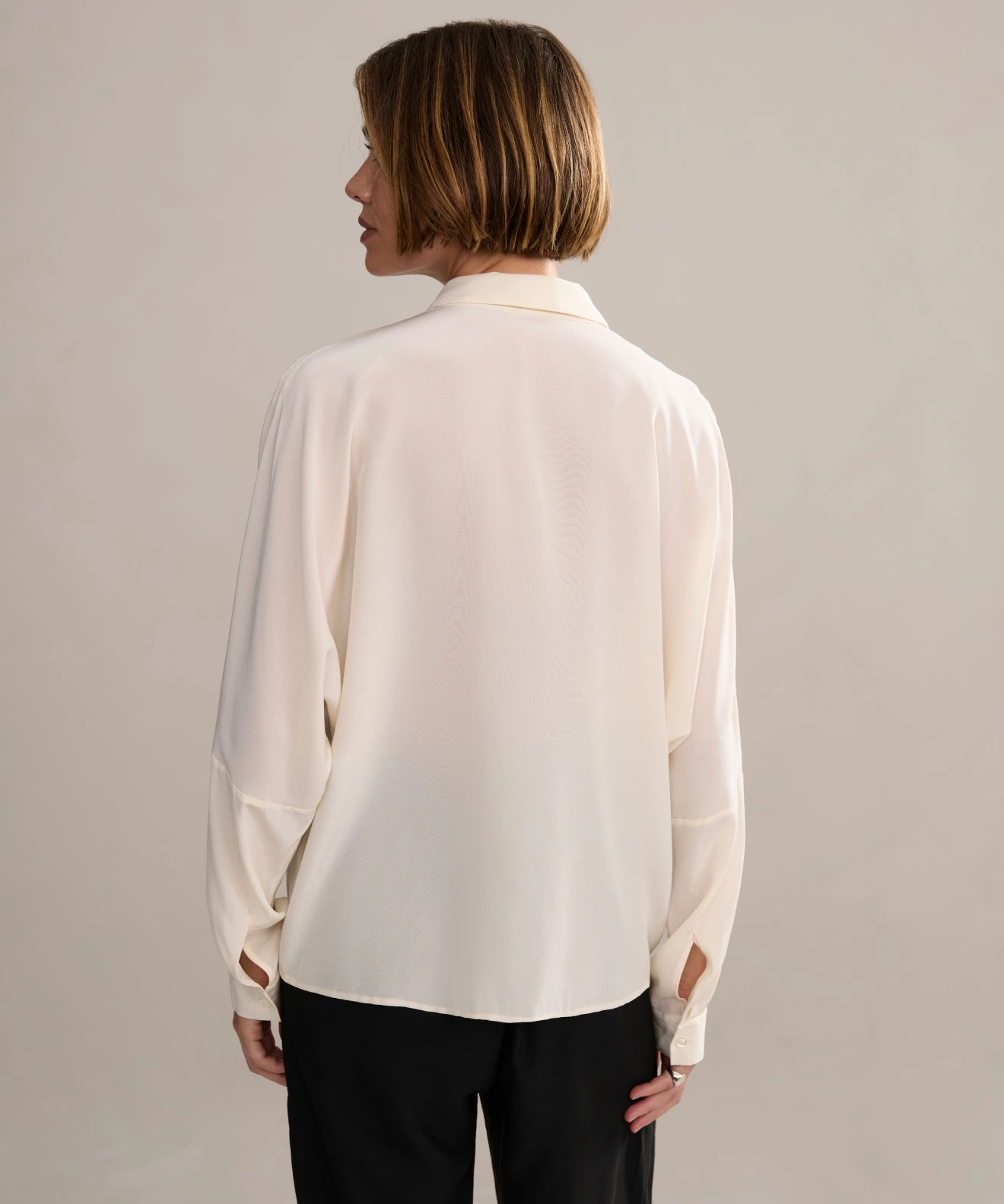 Silk Sloane Shirt Relaxed Dress