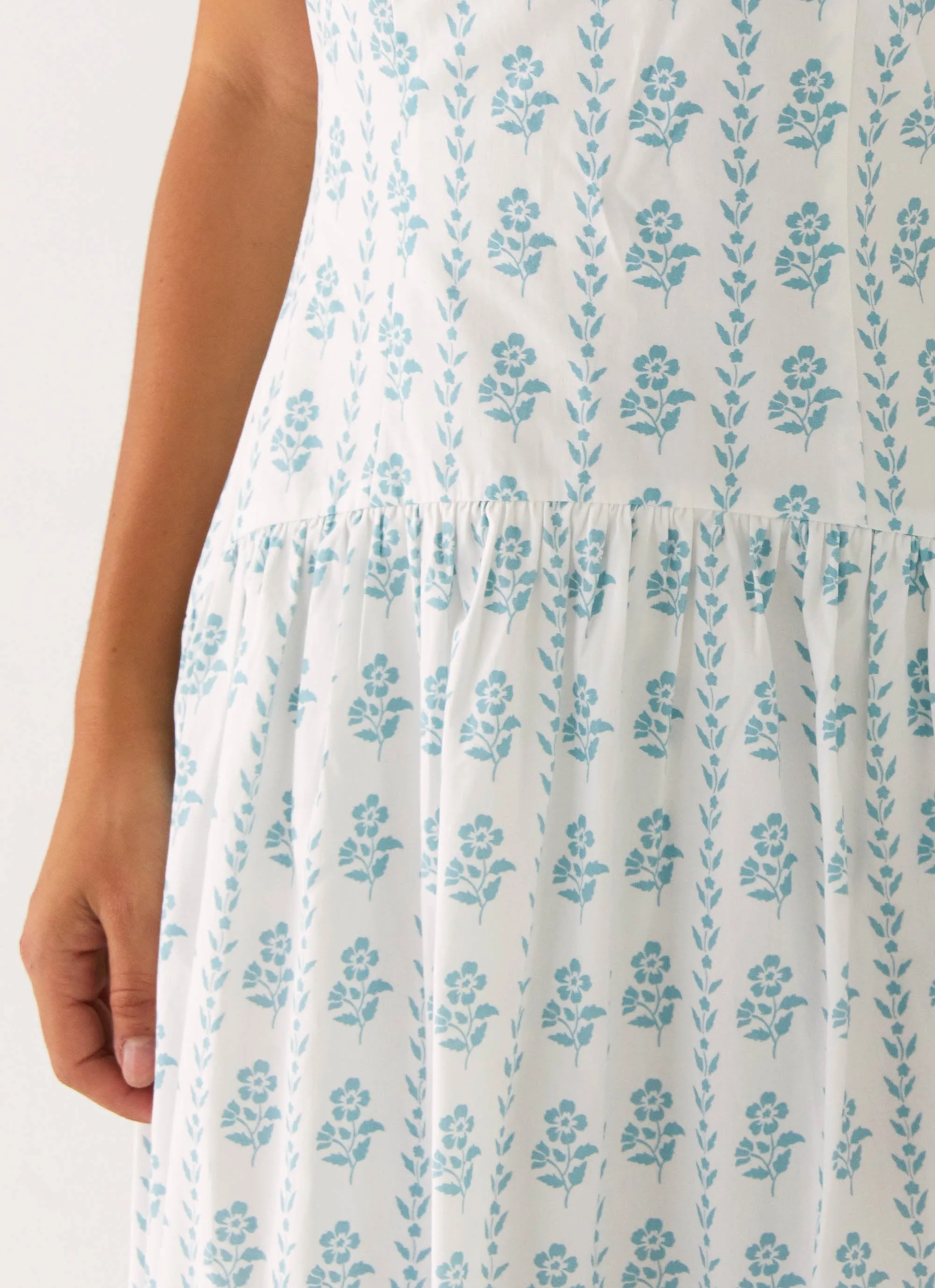 Amelie Midi Dress - Sweet Daydream Print Classic Line