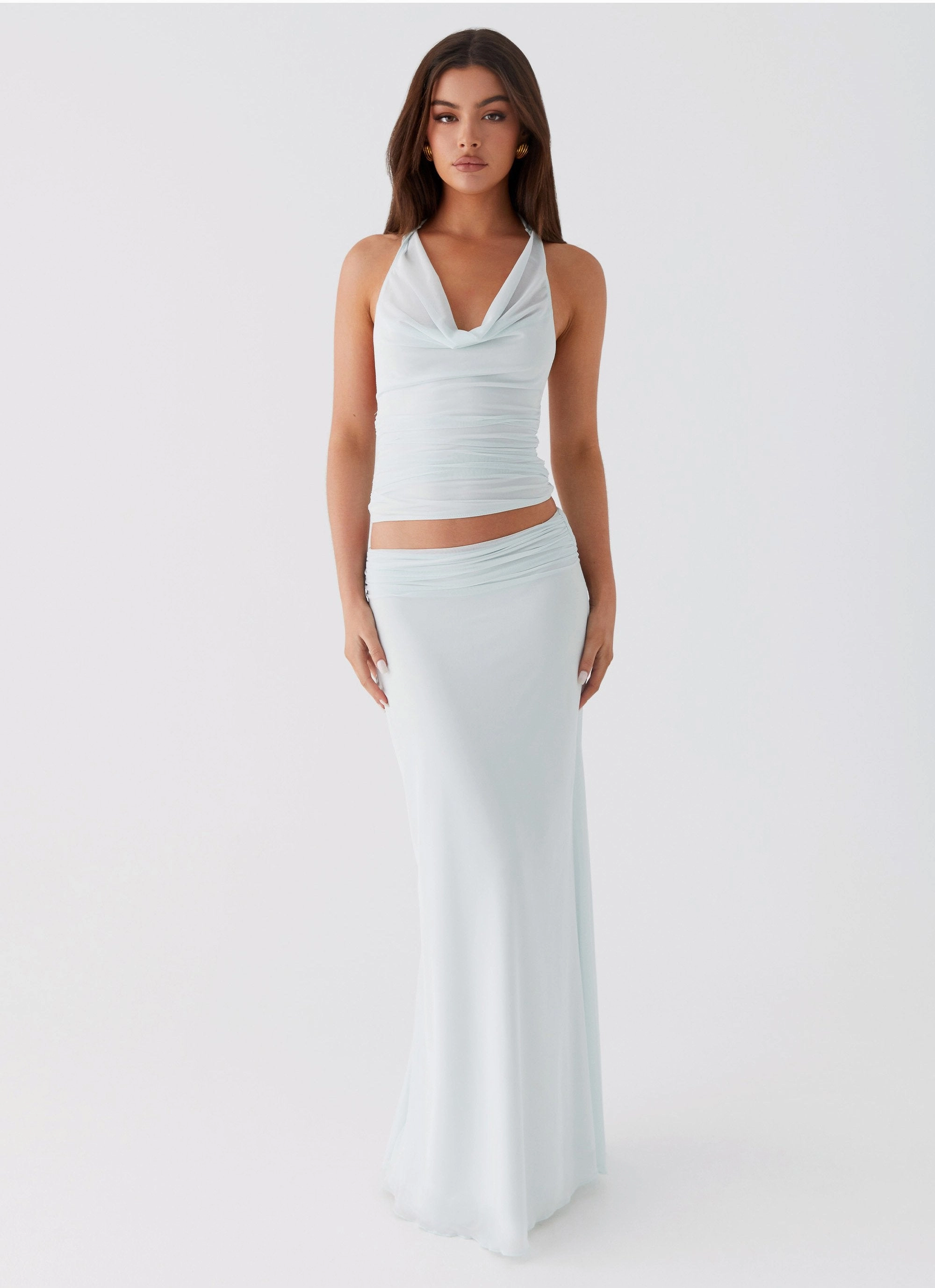 Rayne Maxi Skirt - Sage Professional Wear