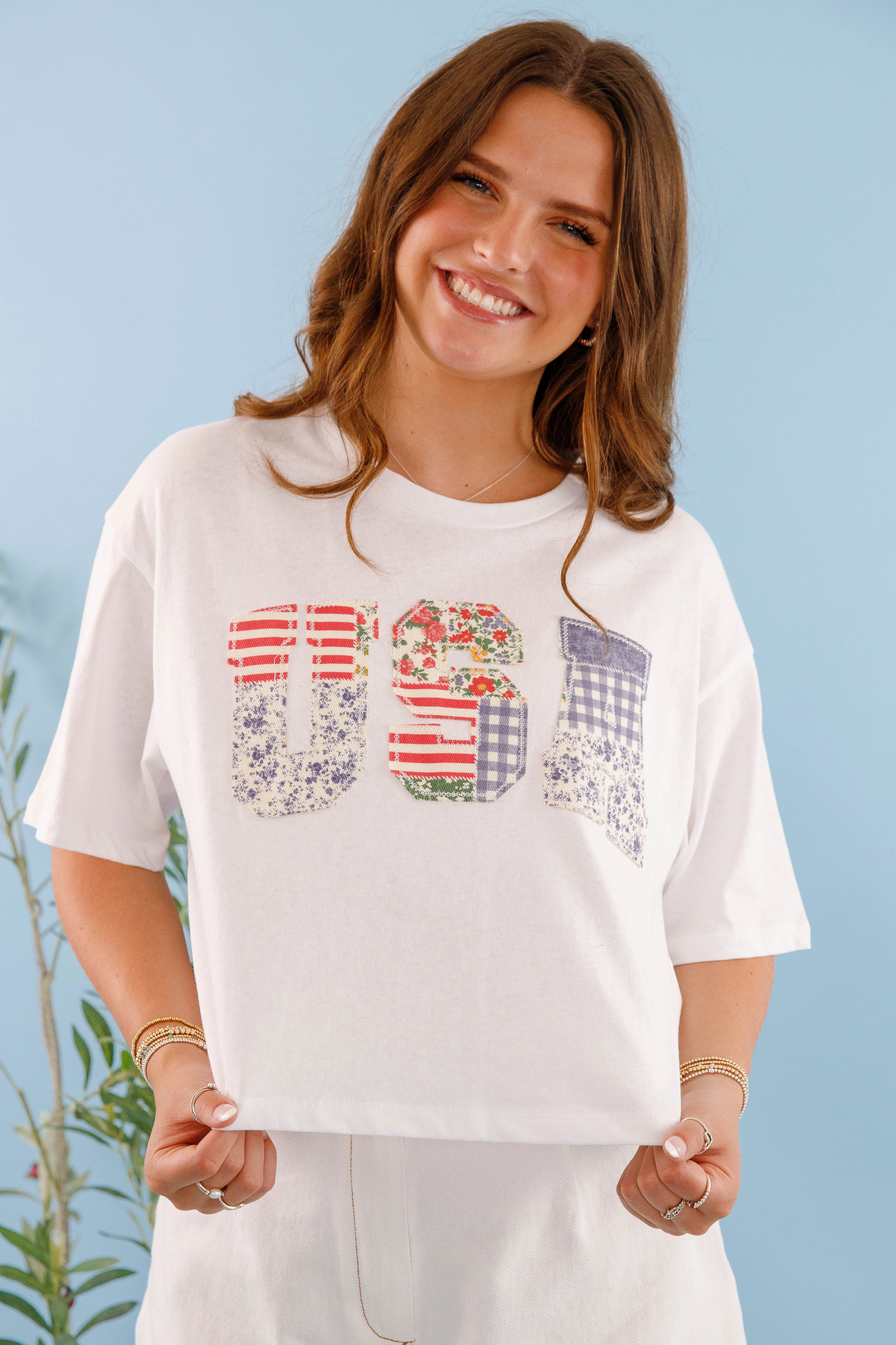 slim fit Slim Fit Design American Honey Top