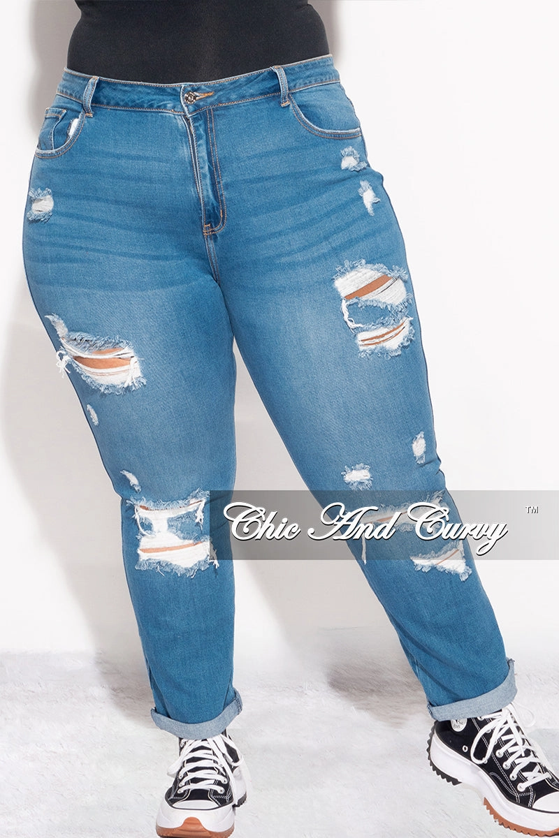 Final Sale Plus Size Denim Jeans Utility Pockets Thermal Regulating Fabric