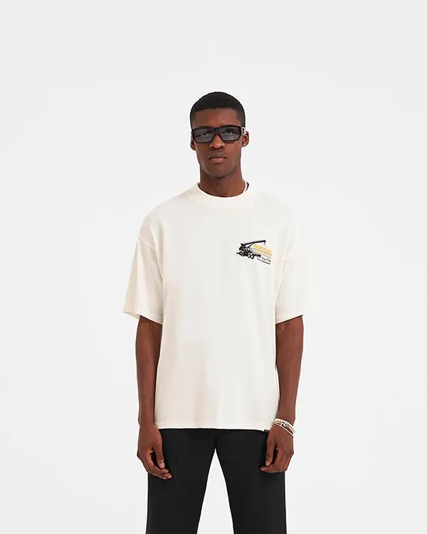 Represent Design & Construction T-Shirt Flat White