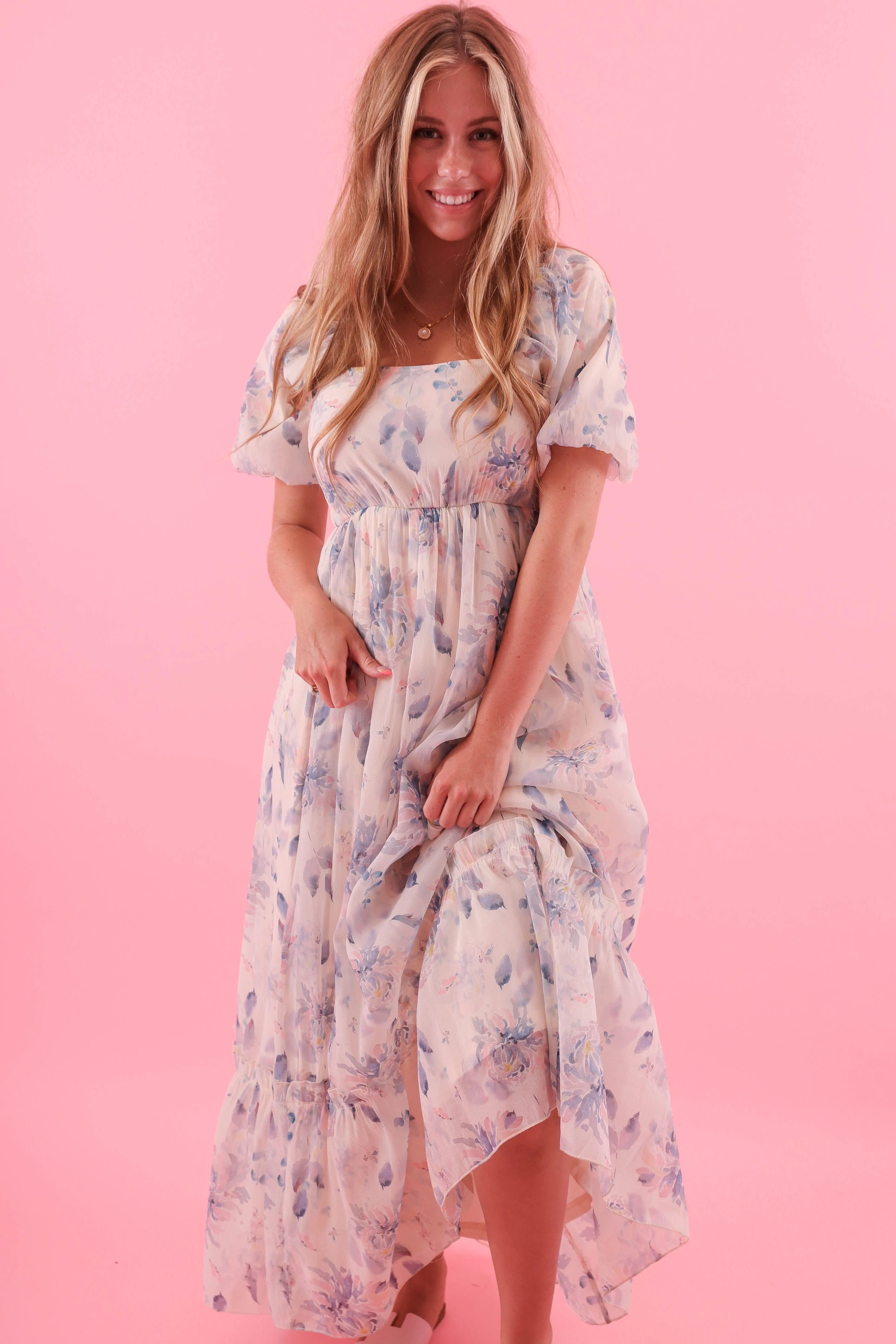Spring Flow Polished Form RESTOCK: A Glimpse Of The Past Maxi Dress