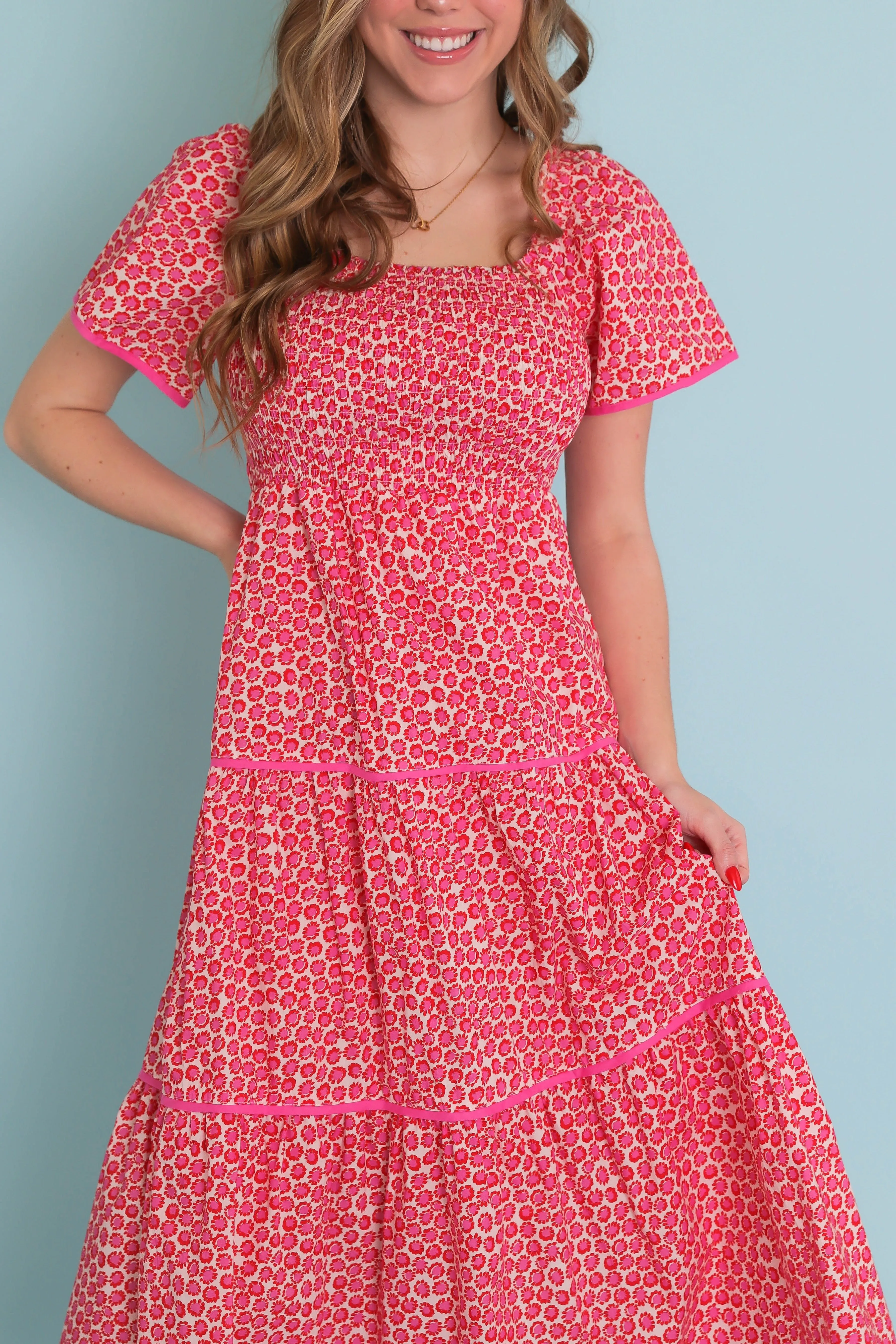 spring fashion RESTOCK: A Little Bit Of Love Midi Dress