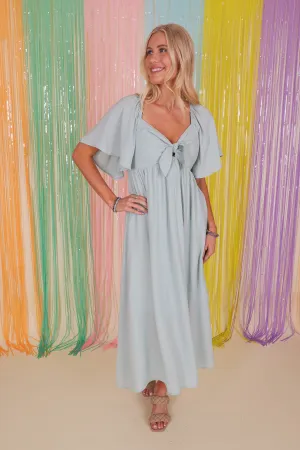 RESTOCK: Always A Delight Midi Dress-Sky Cozy Wearable Limited-Edition