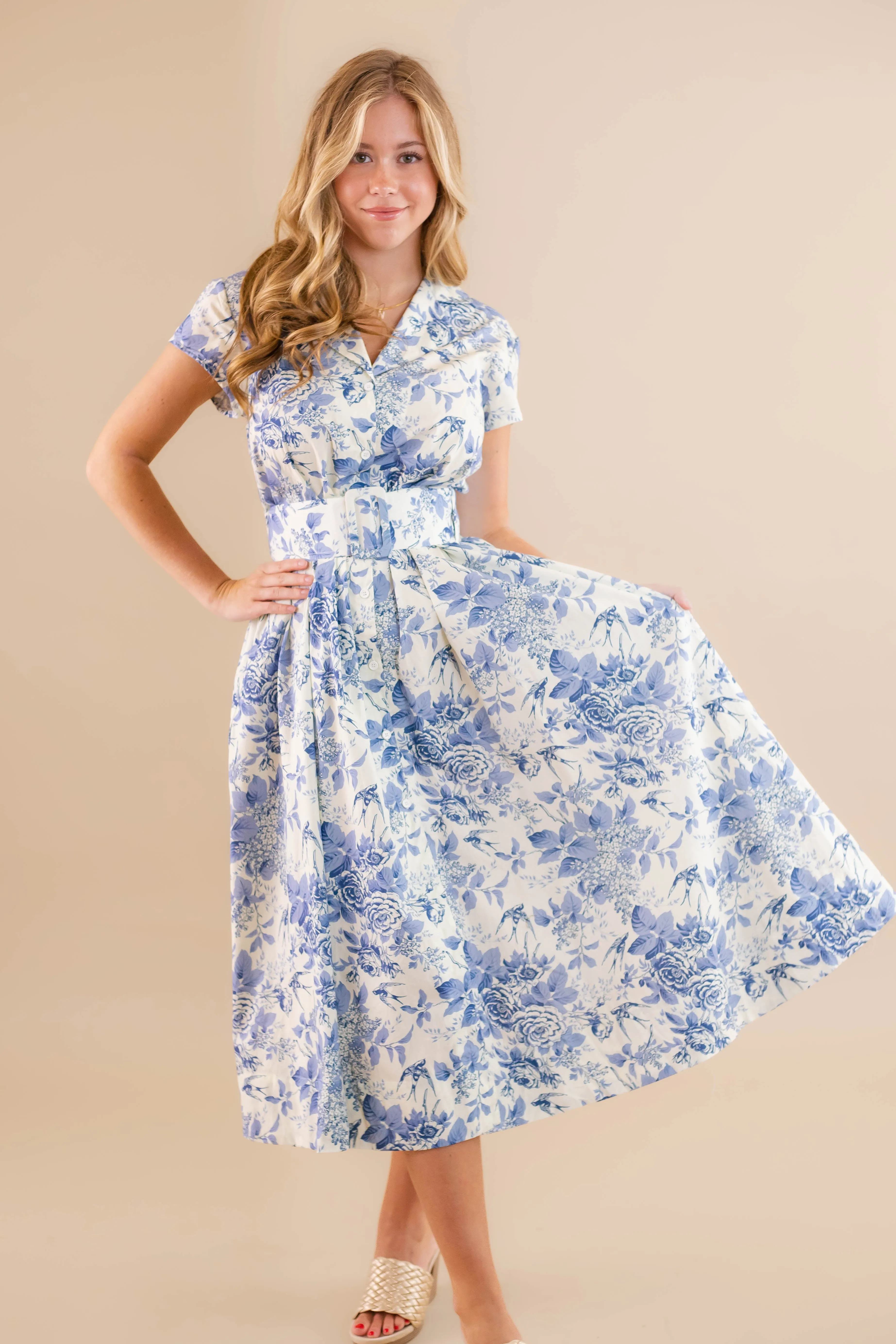 RESTOCK: An Optimist At Heart Midi Dress Lace Fine Invisible-Zip