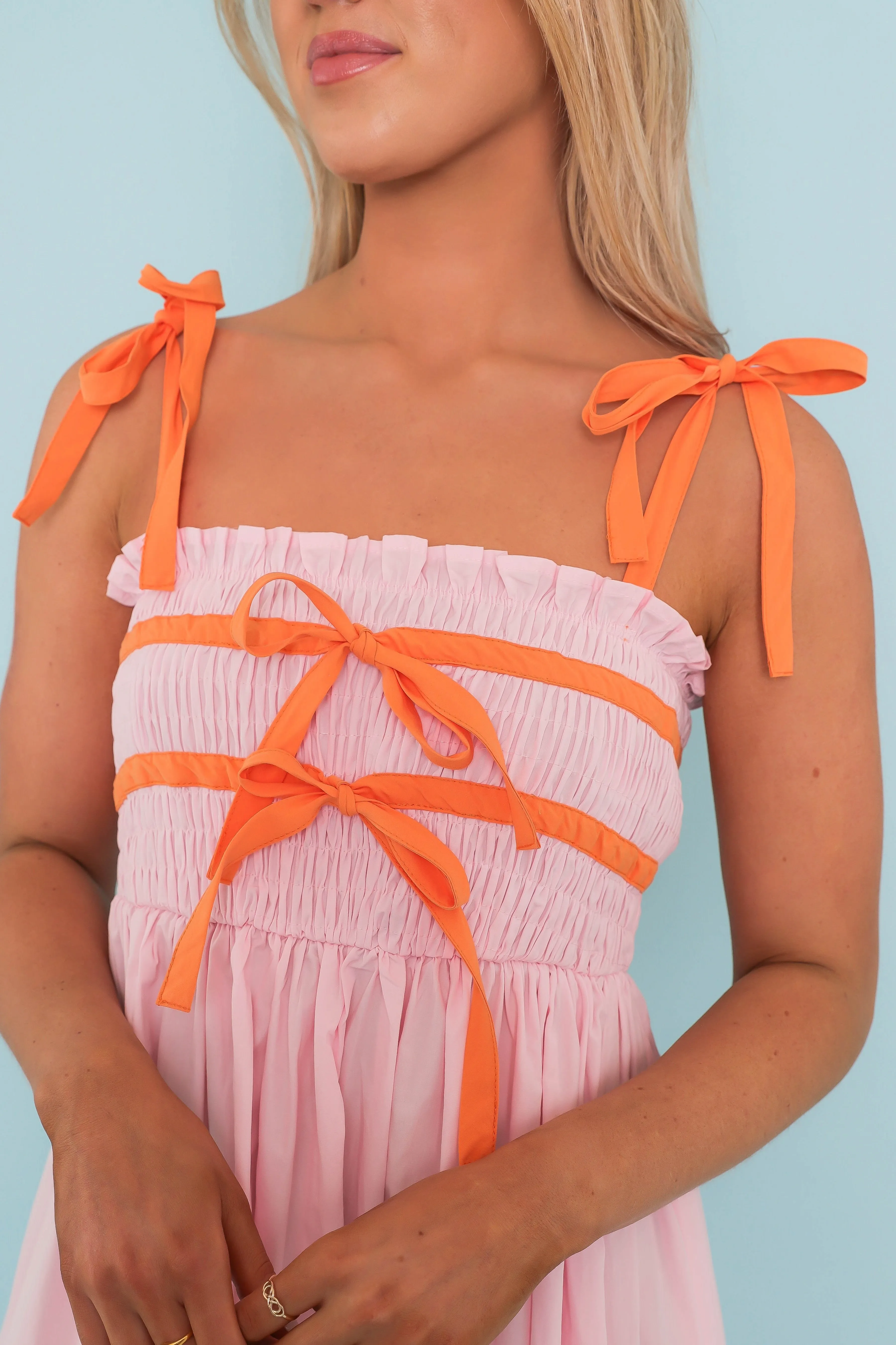 RESTOCK: Elevating Experience Maxi Dress Front-Pocket