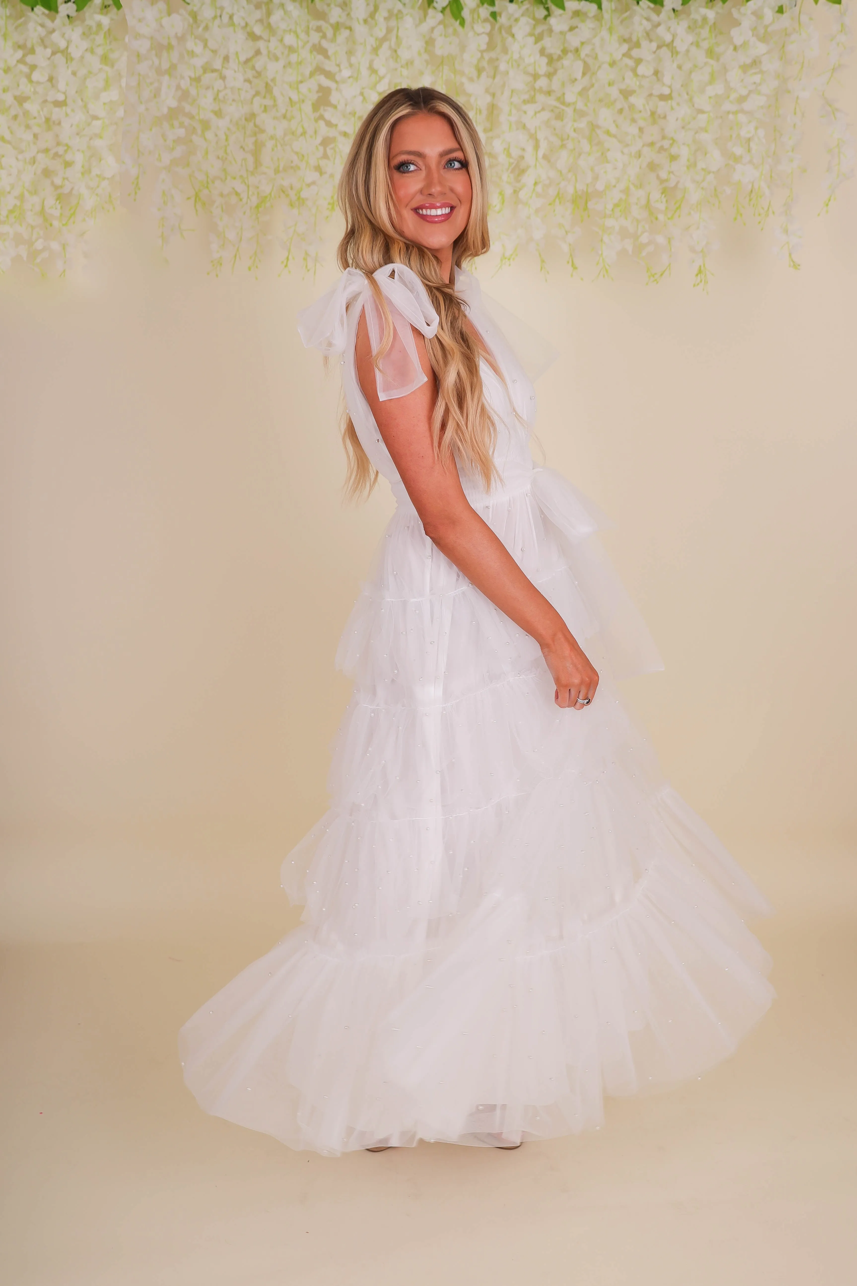RESTOCK: Enchanted To Meet You Midi Dress Flattering Design