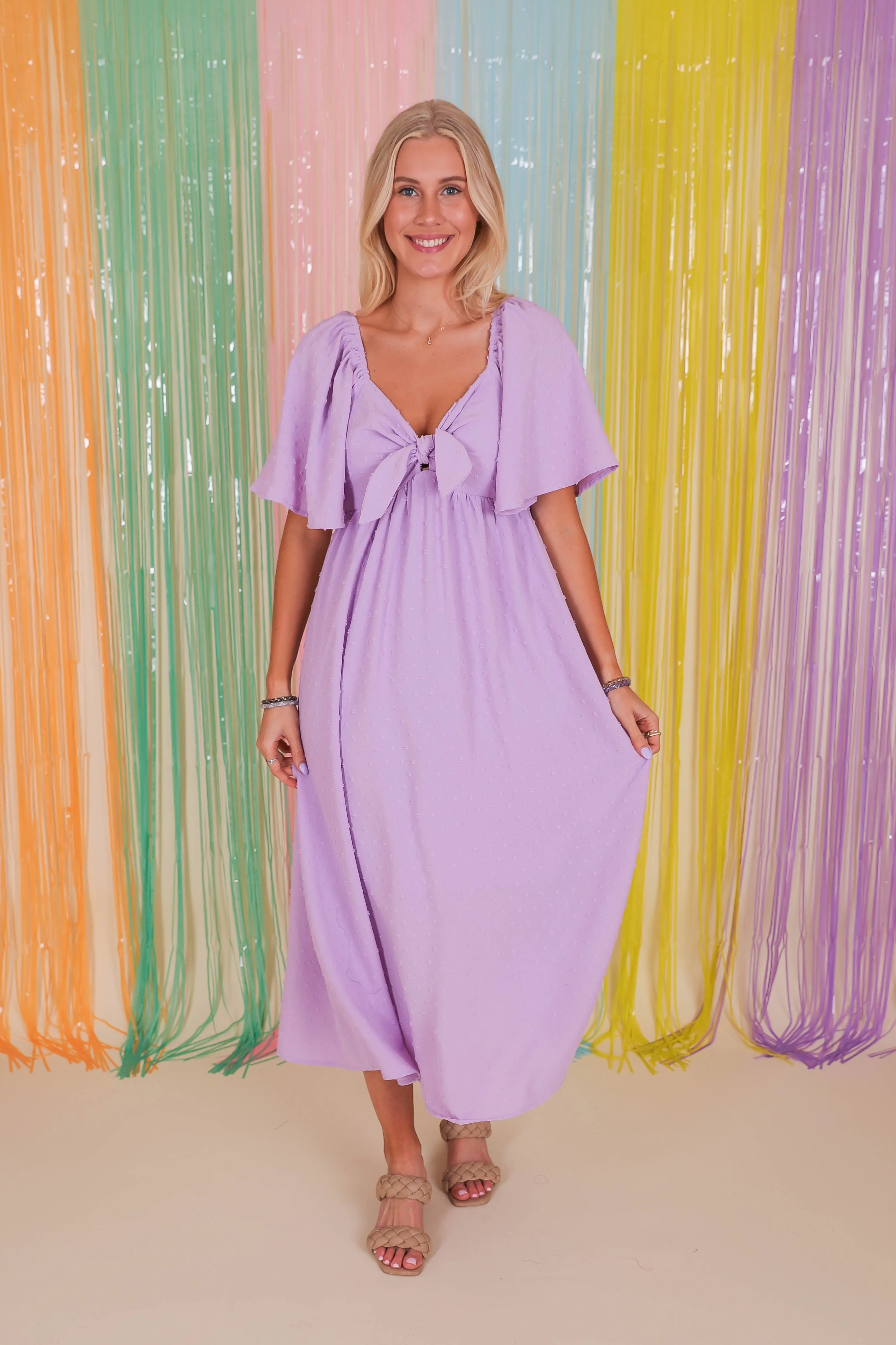light layering RESTOCK: Feels Like Joy Midi Dress