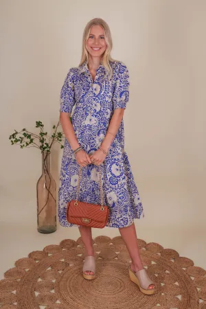Trend-Inspired RESTOCK: Flying First Class Midi Dress