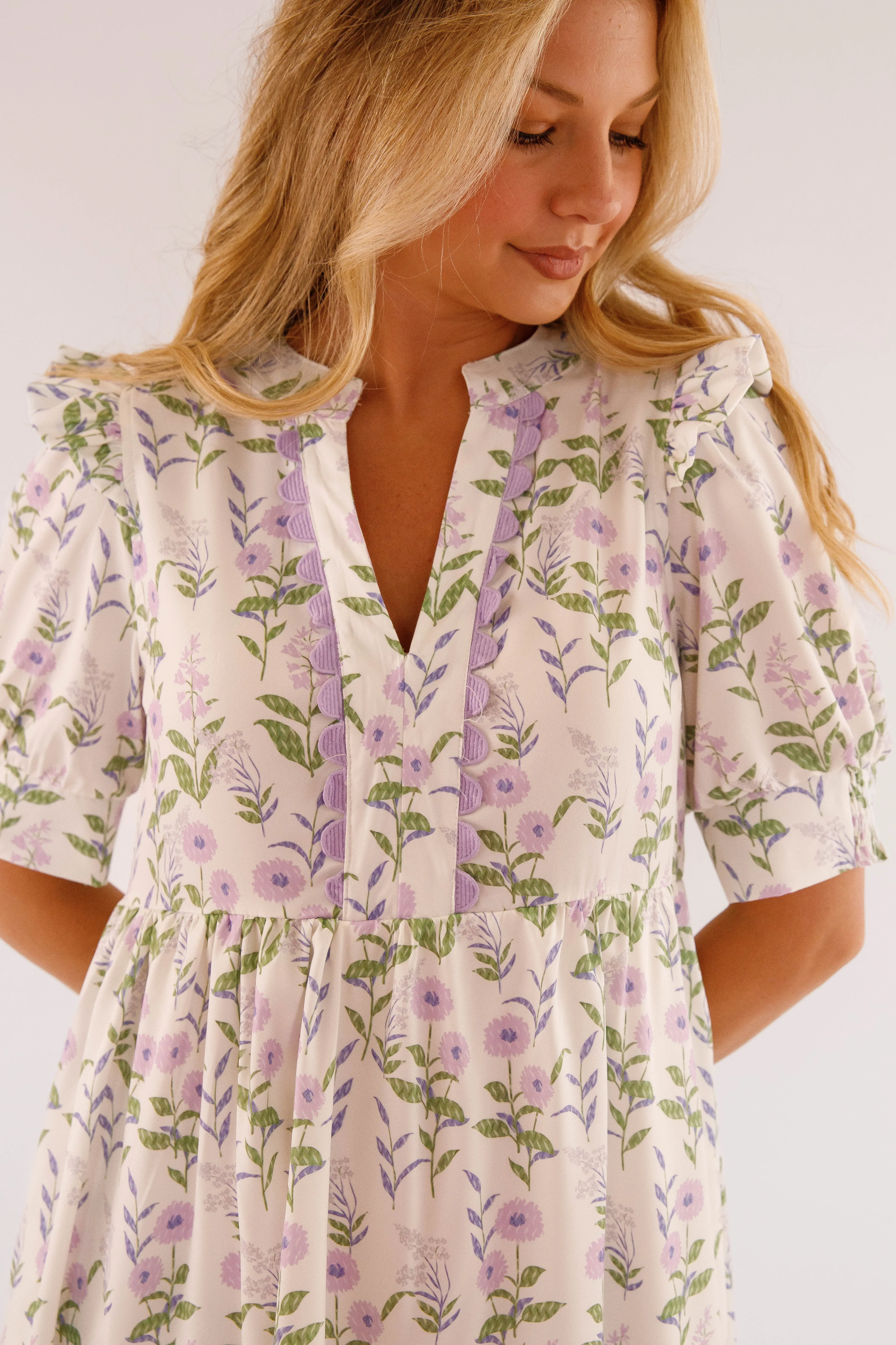 urban vibe Comfort Stretch RESTOCK: French Countryside Midi Dress
