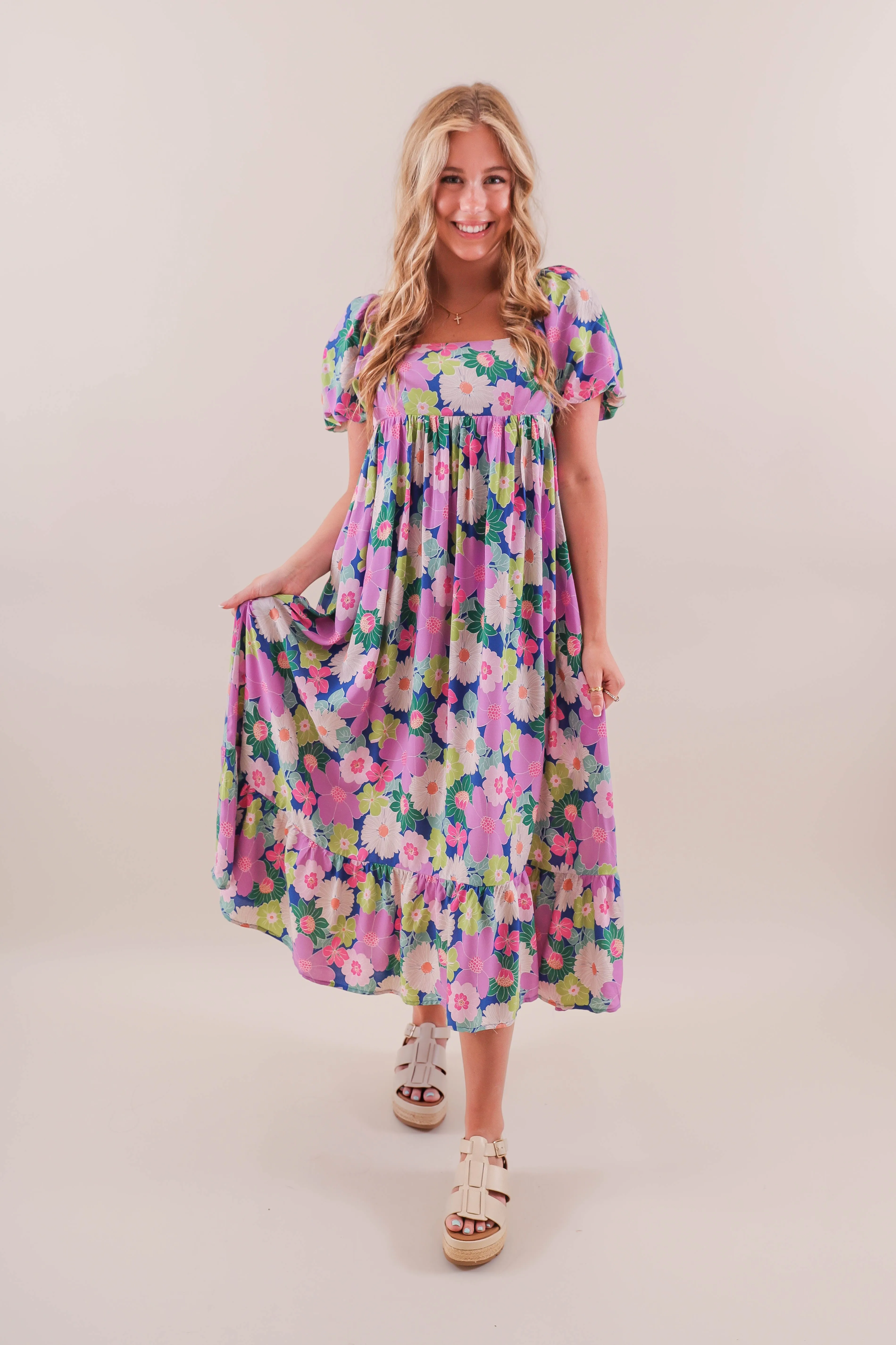 Shape Retention RESTOCK: Lots to Ponder Midi Dress