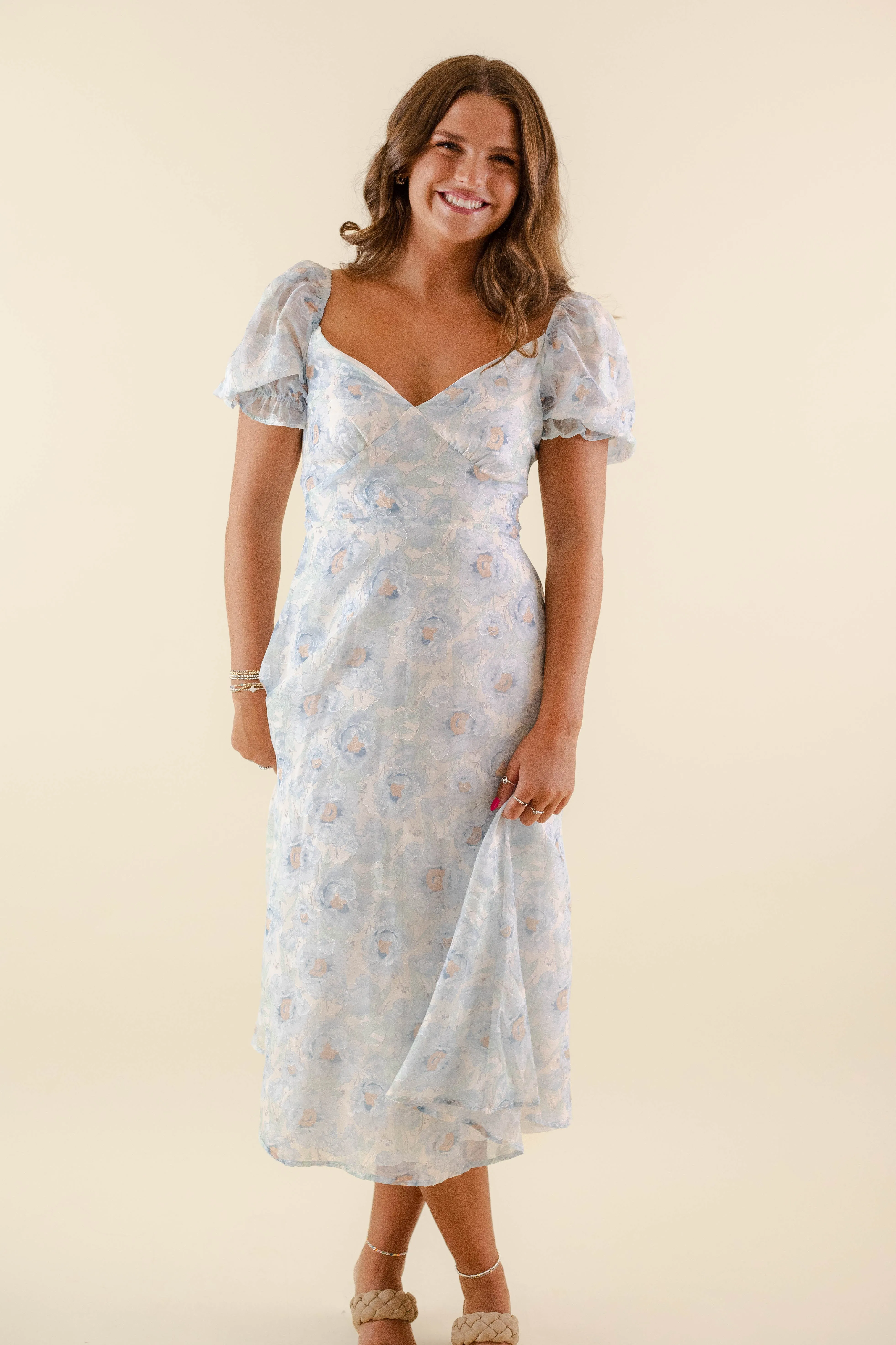 loose silhouette RESTOCK: My Best Chapter Midi Dress