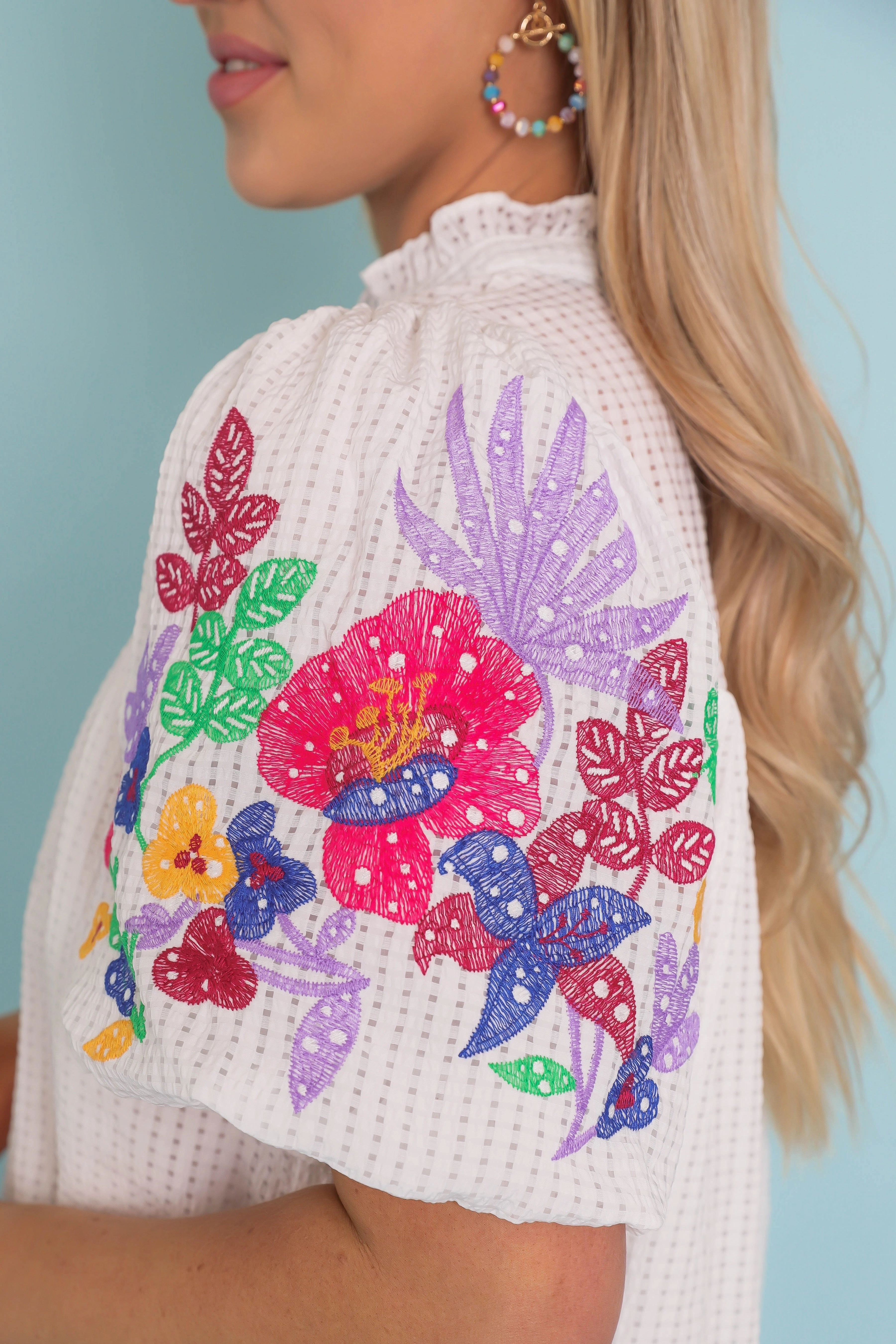 RESTOCK: Blossoming Into More Blouse-White Sweat Absorbent Inner Layer
