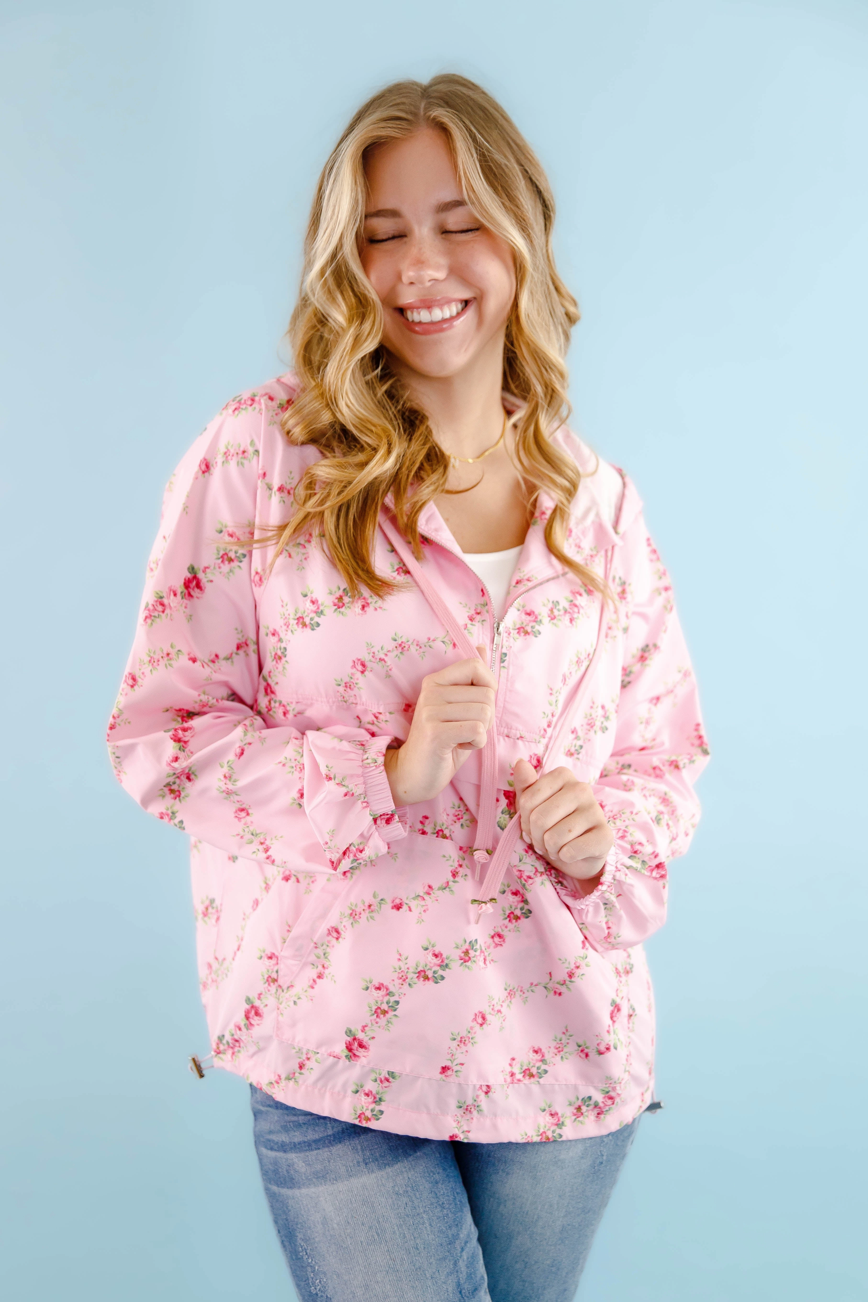 RESTOCK: Feel It Coming Windbreaker Pullover Casual Button-Down