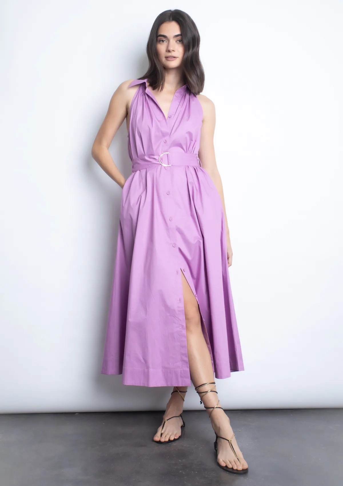 Trinidad Midi Dress - Lavender Casual Style Wear