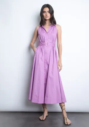Trinidad Midi Dress - Lavender Subtle tone