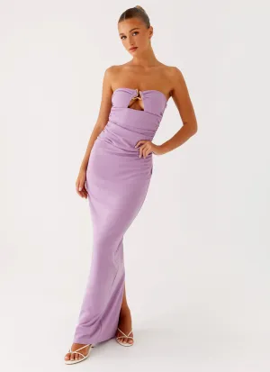 Classic Line Perfect Proportion Eryn Maxi Dress - Lilac