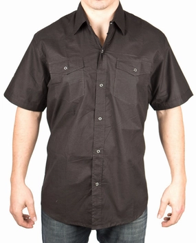 Soft Brushed Finish Anti Pilling Treatment Retro Snap Shirt