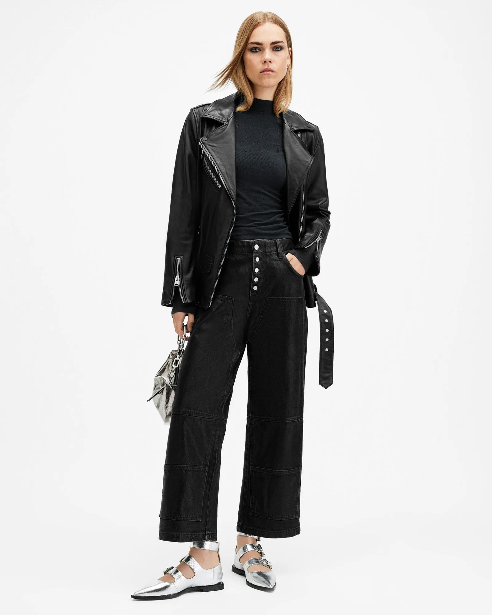 Rina Long Sleeve Scoop Neck T-Shirt