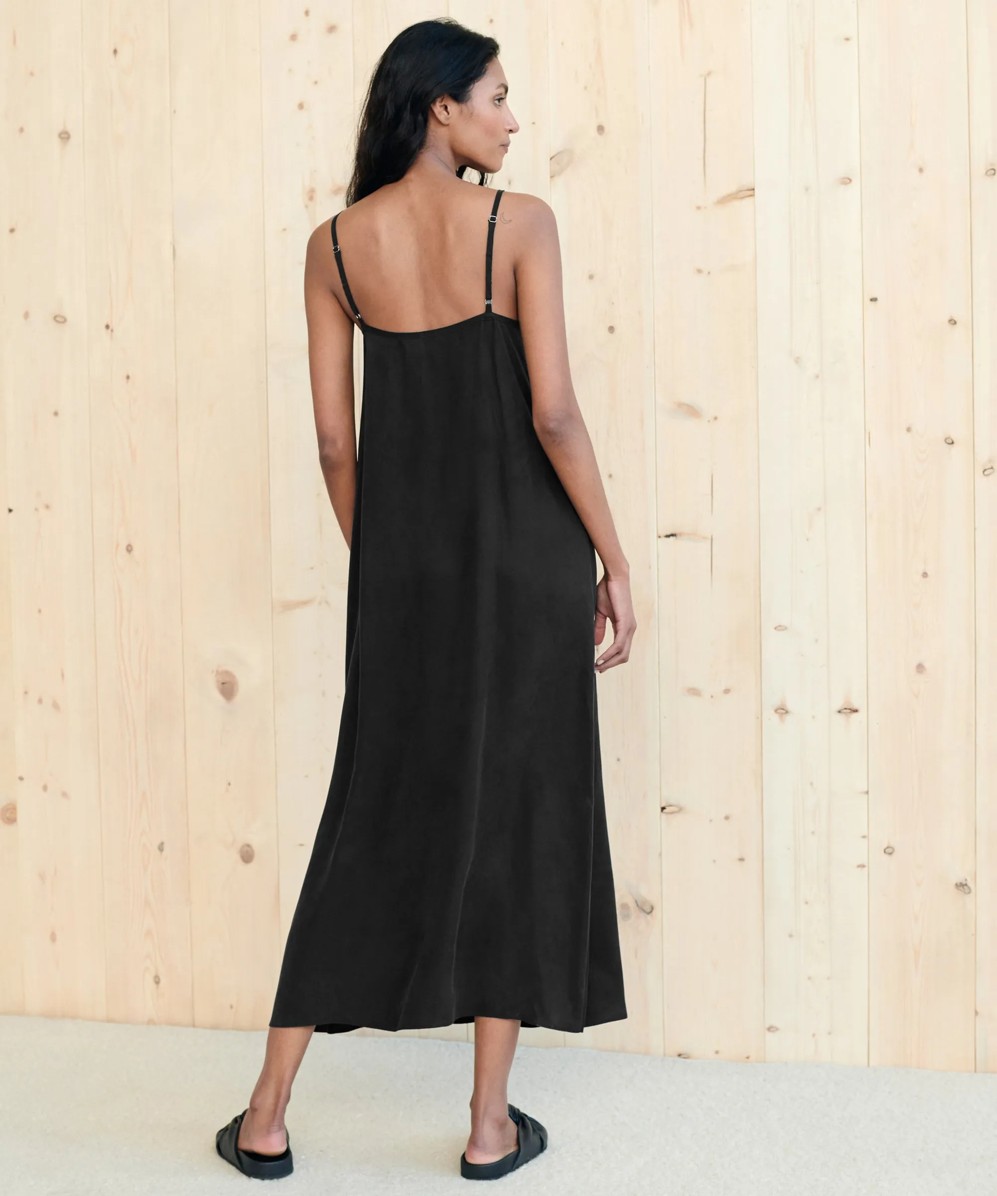 Applique-Detail Rio Slip Dress