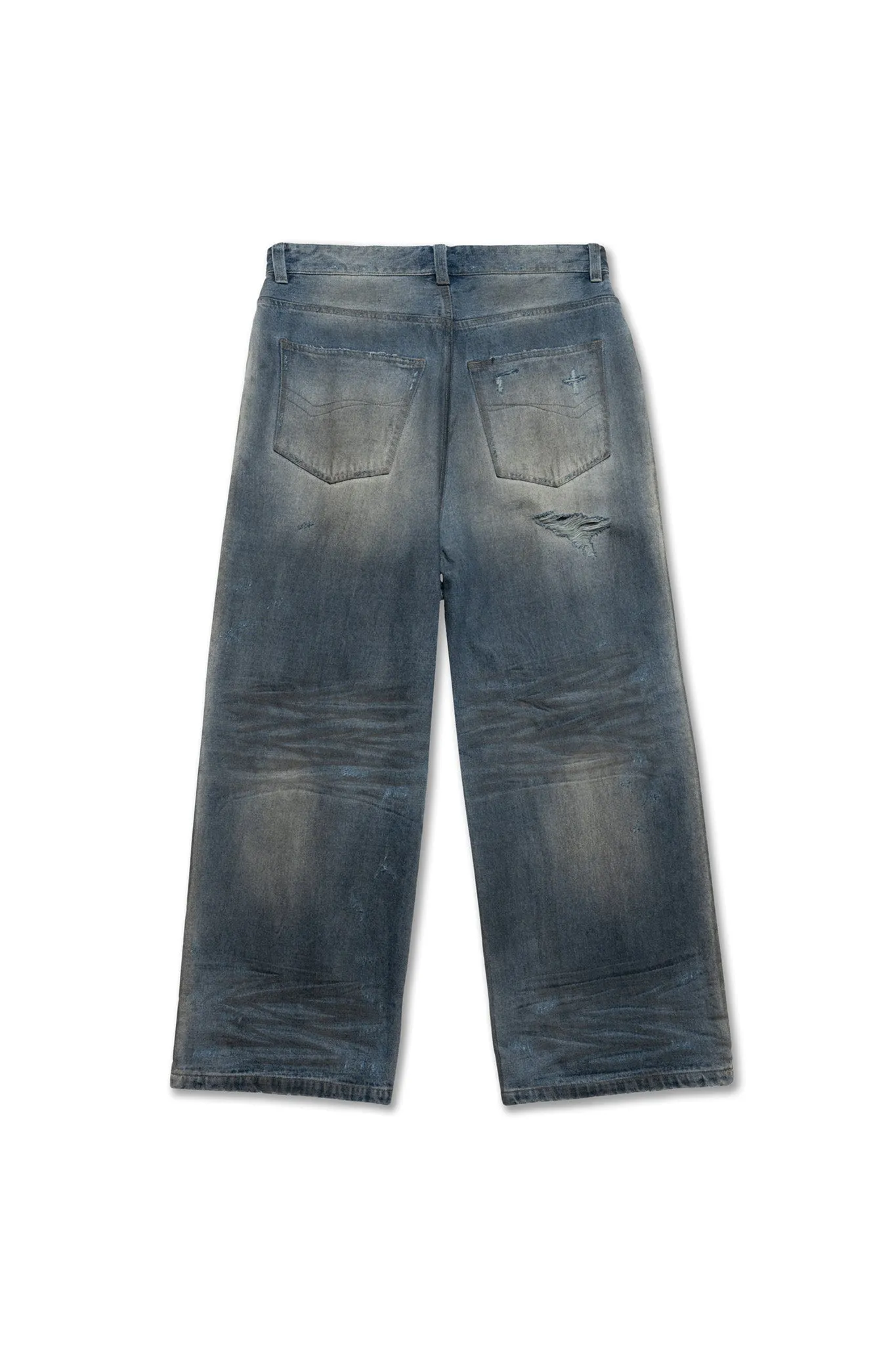 RIPPED JEANS BLUE