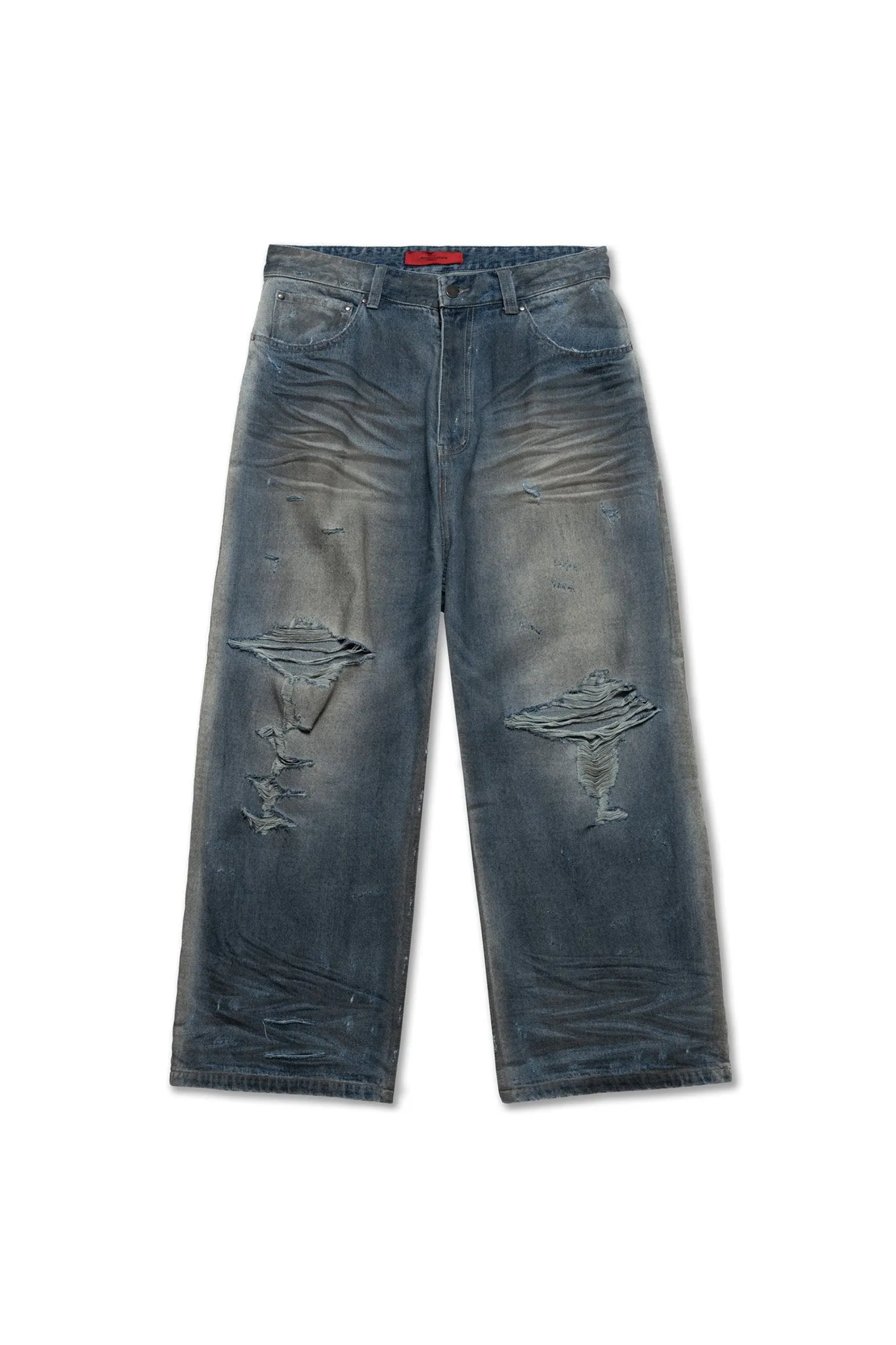 RIPPED JEANS BLUE