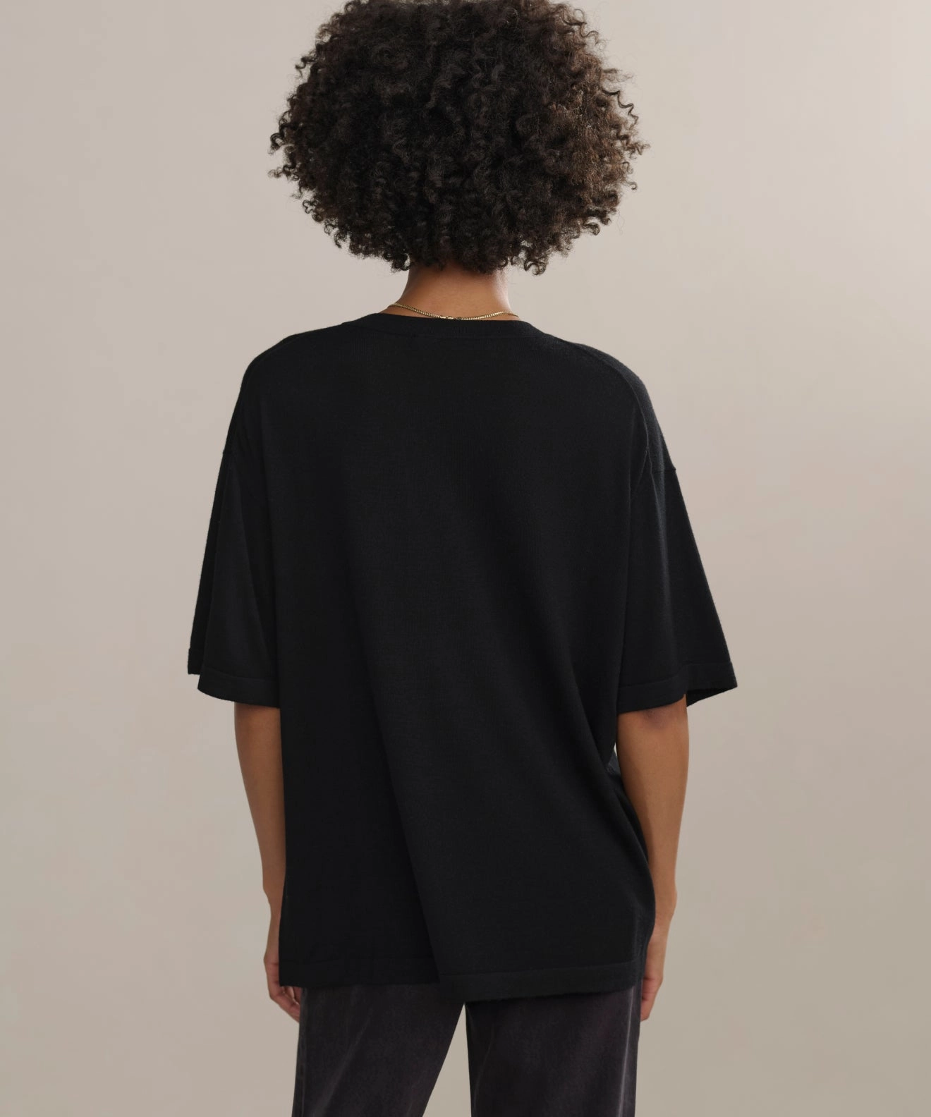 Interlock Knit Merino Tee