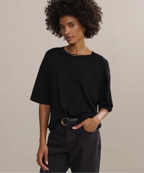 RawHemDetail Merino Tee
