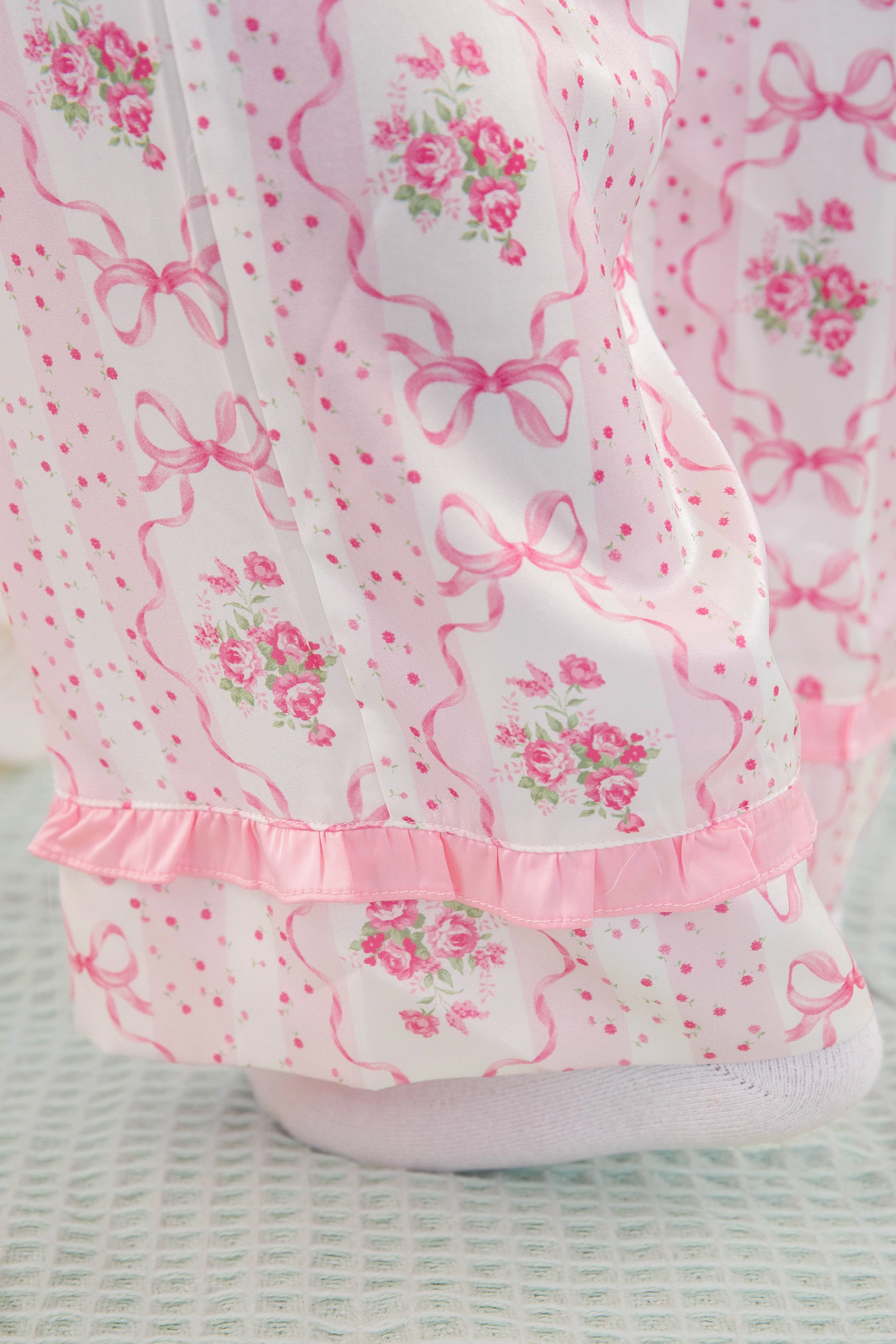 Rom-Com Marathon Pajama Pants Relaxed Fit Design Warm design
