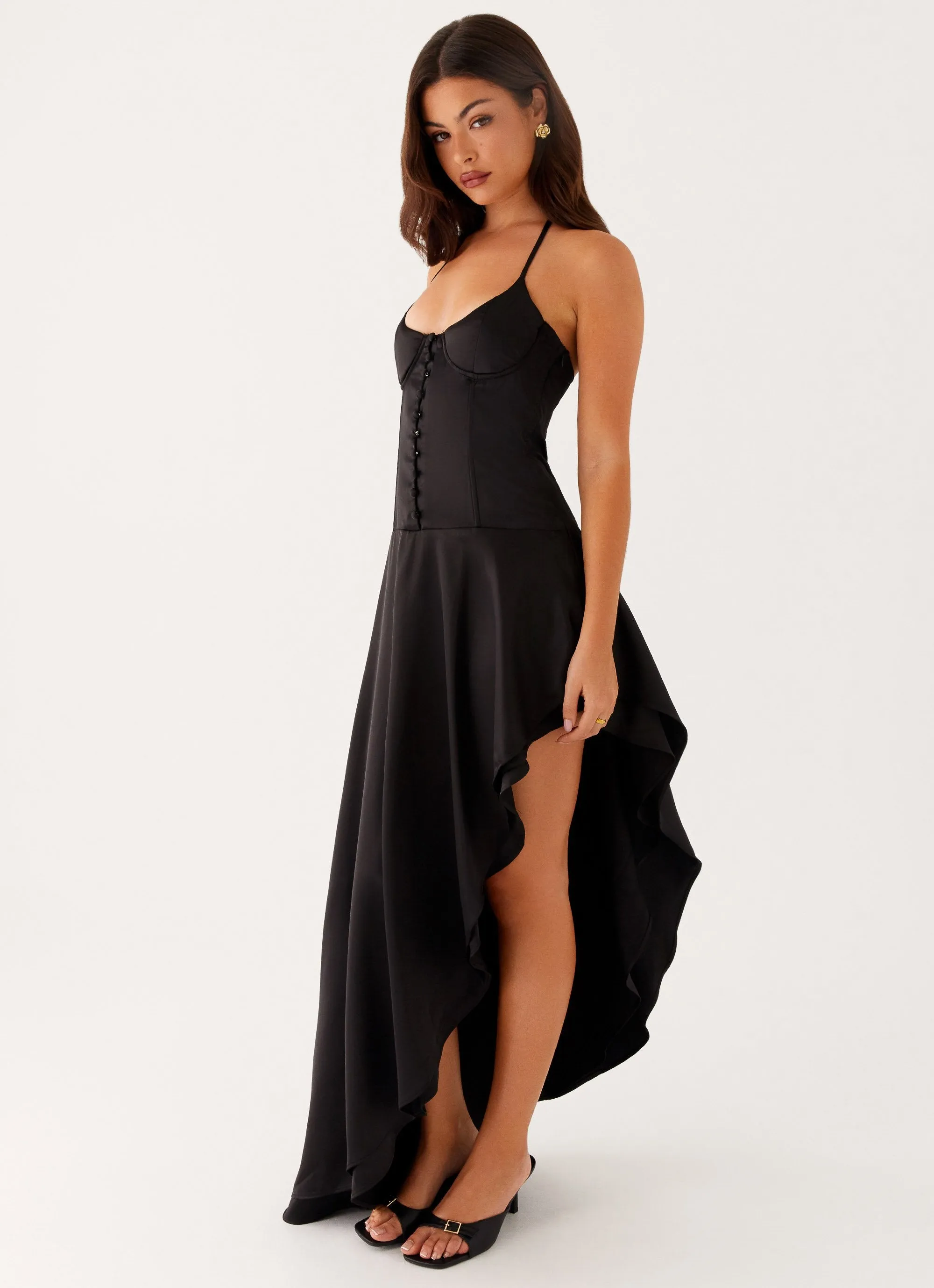 Summer Wardrobe Daywear Comfort Always Midi Dress - Black