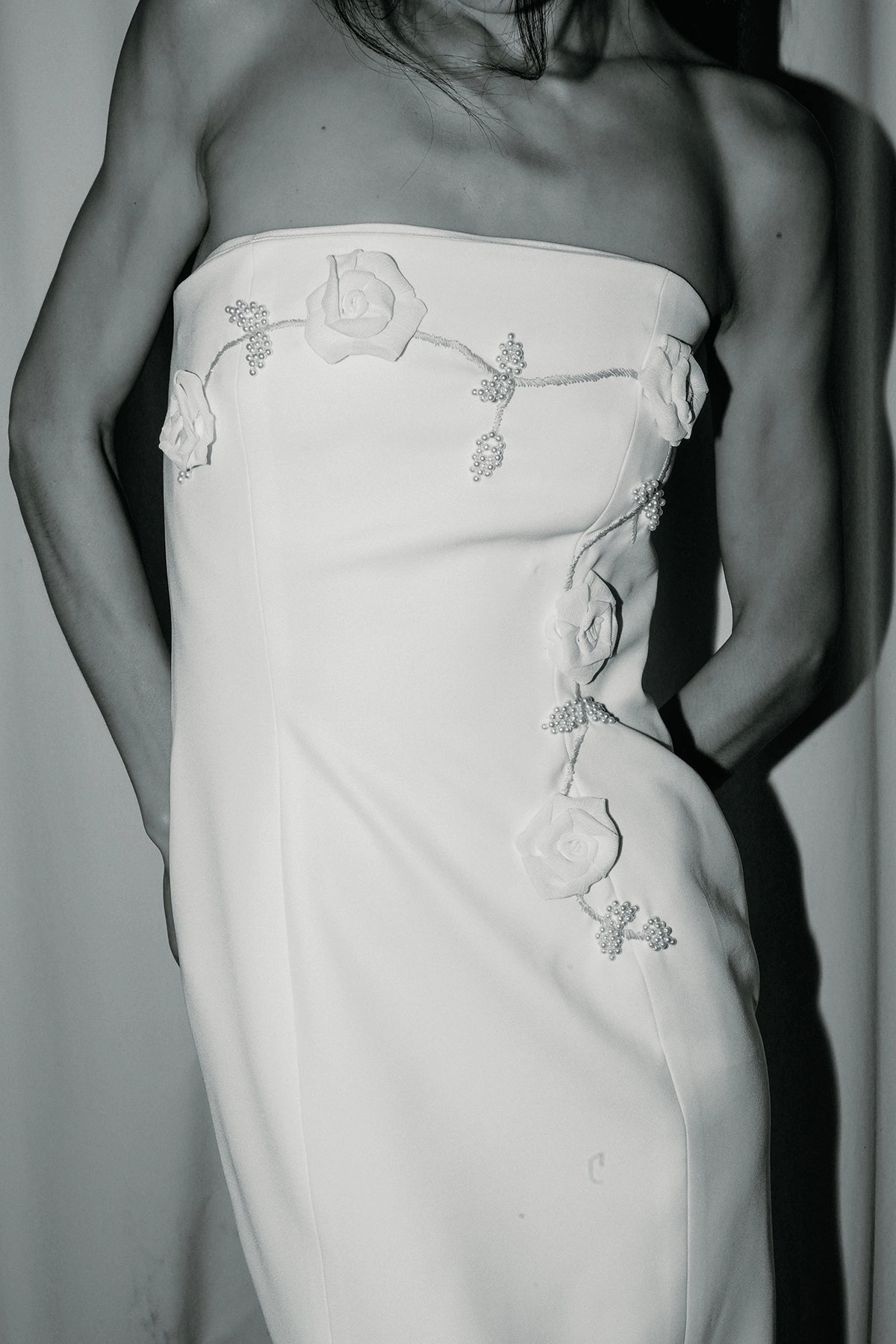 Rosy Dress slim fit Bless Glow