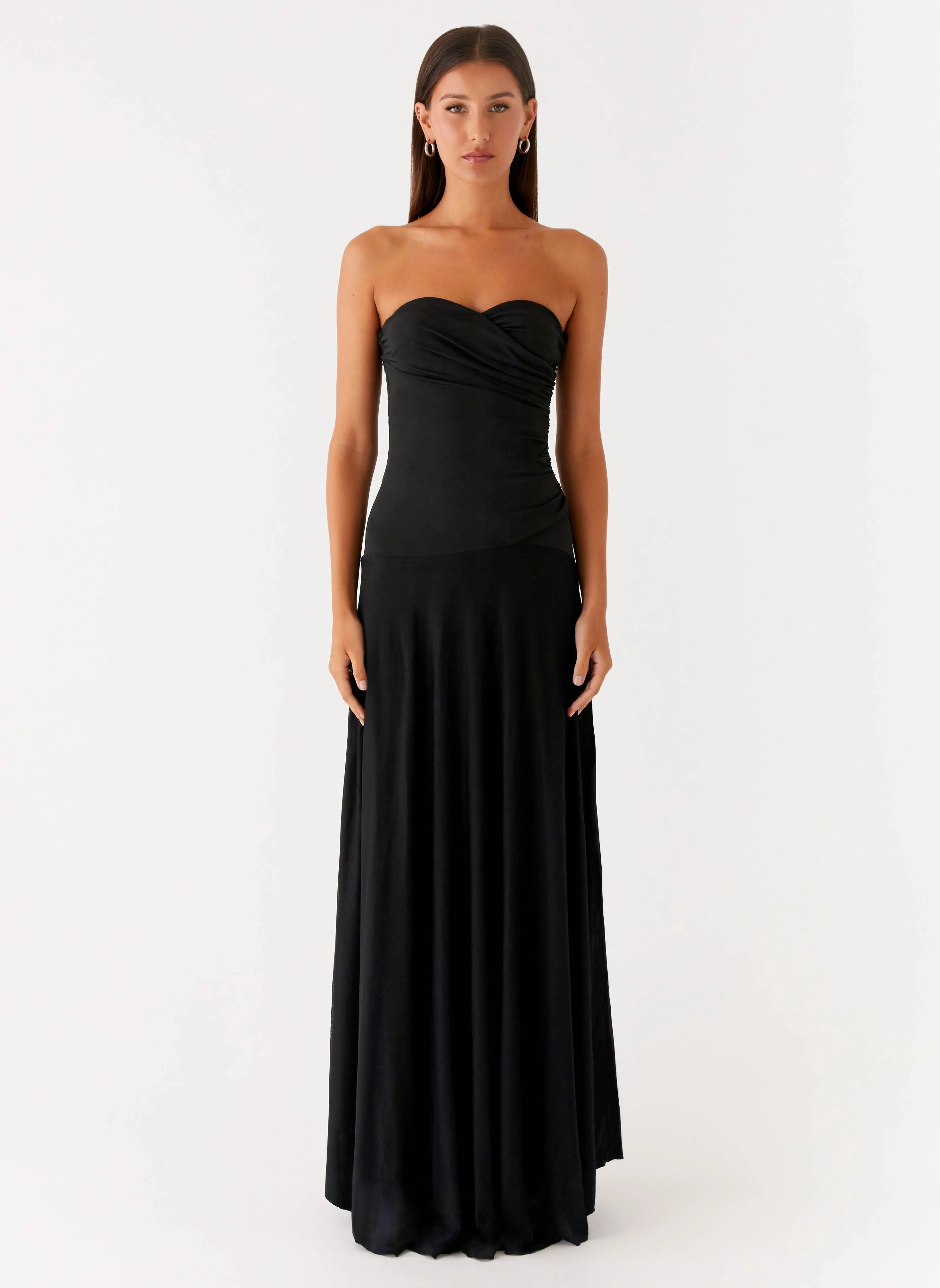 everyday staple luxe feel Ruben Maxi Dress - Black