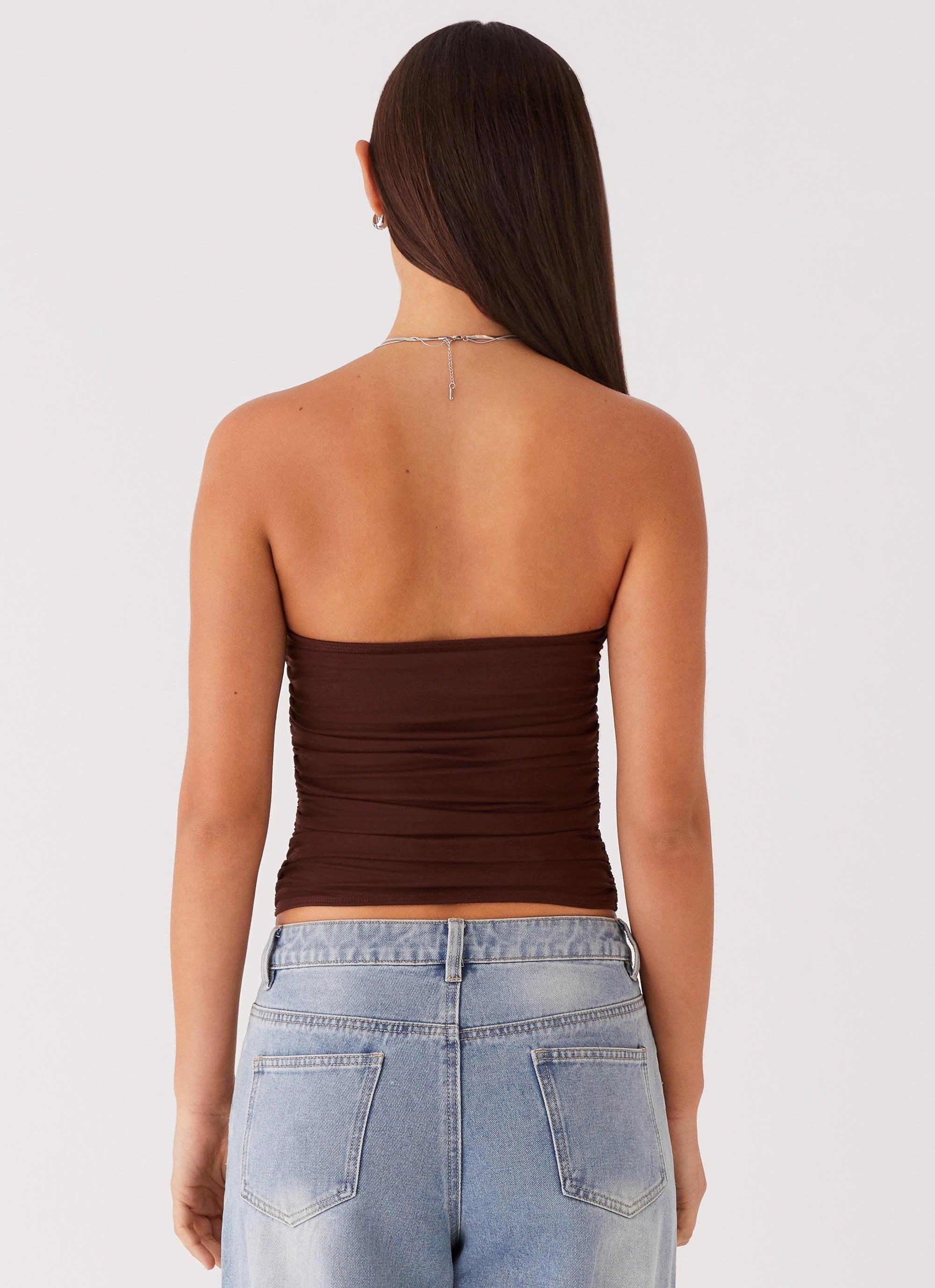 NonIrritatingTags Rudy Tube Top - Brown