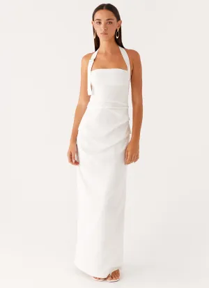 Rumour Has it Maxi Dress - White Work or Casual