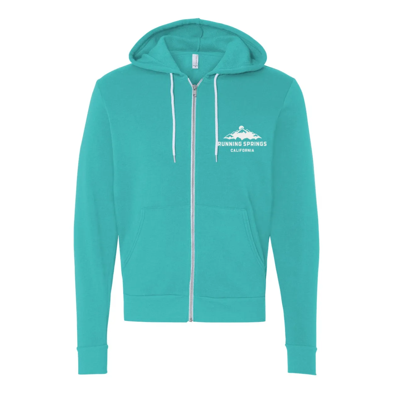Running Springs Mountain - Zip Up Hoodie